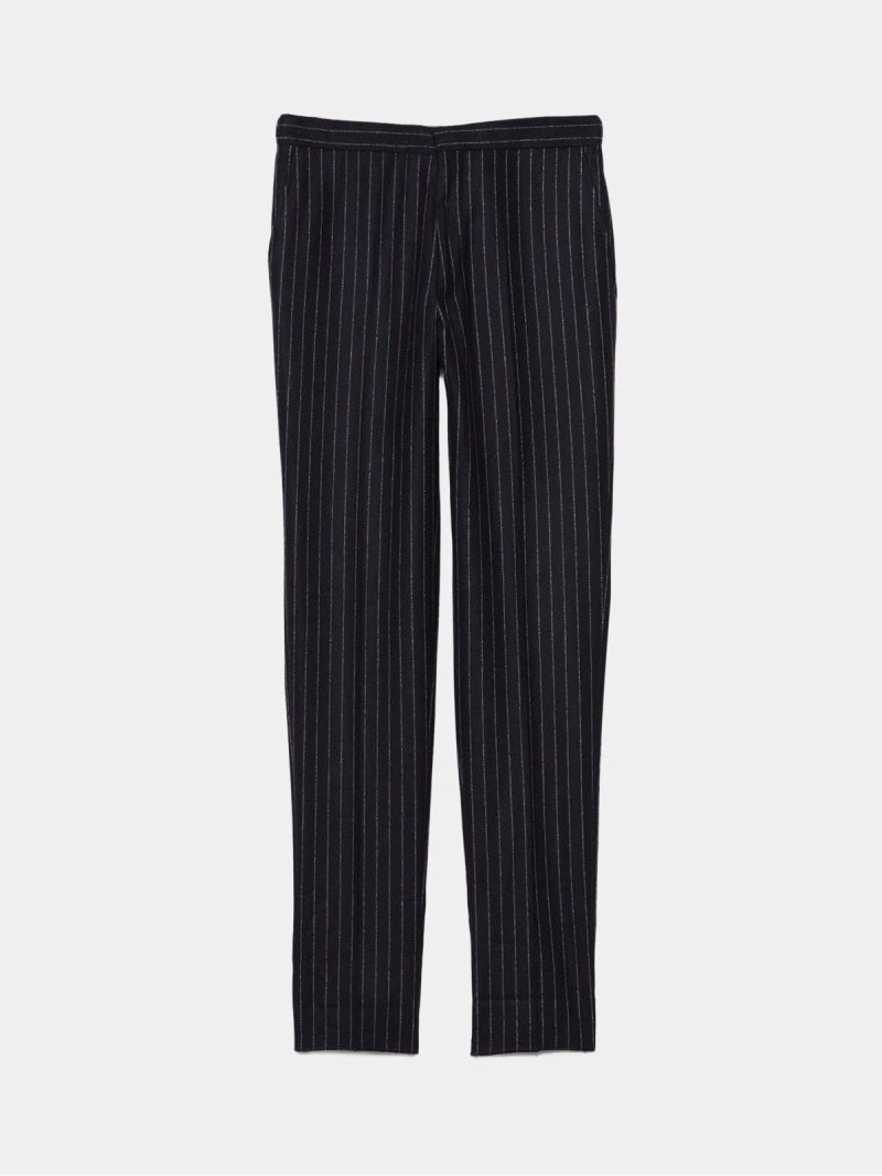 Seiji trousers in wool with adjustable waist