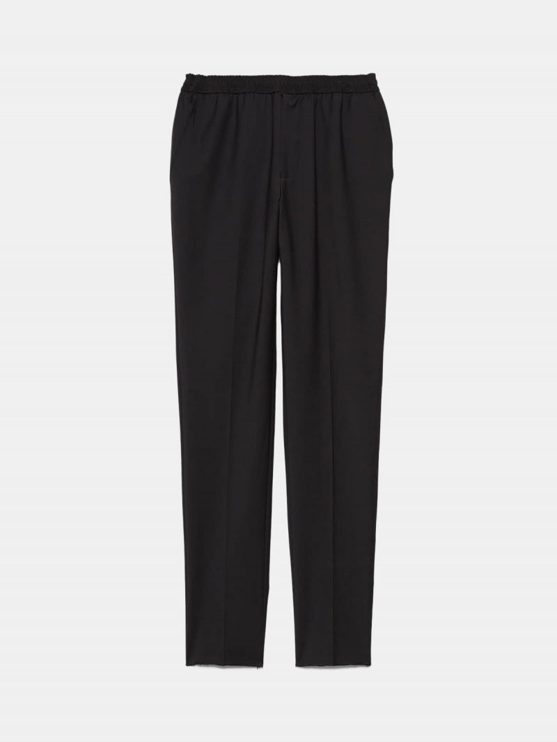 Ryuu trousers in technical fabric with elasticated waist