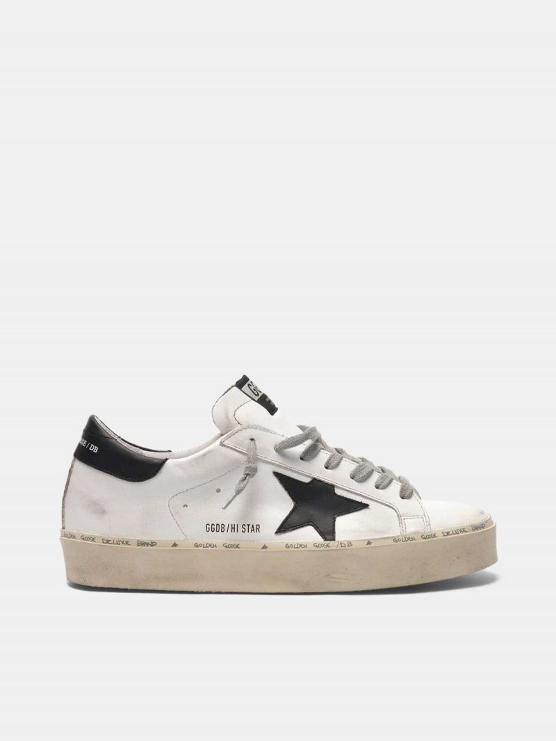 Hi Star sneakers in leather with black star