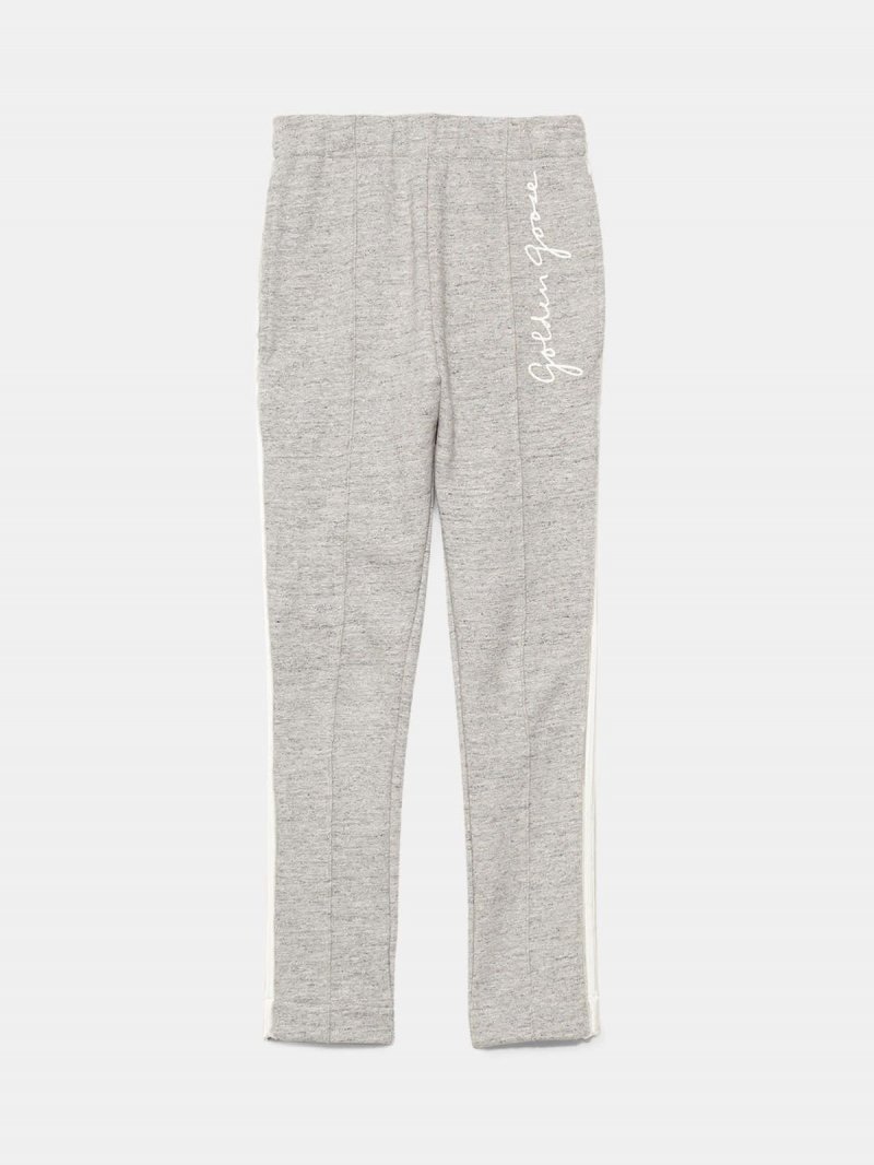 Emi joggers in cotton with logo