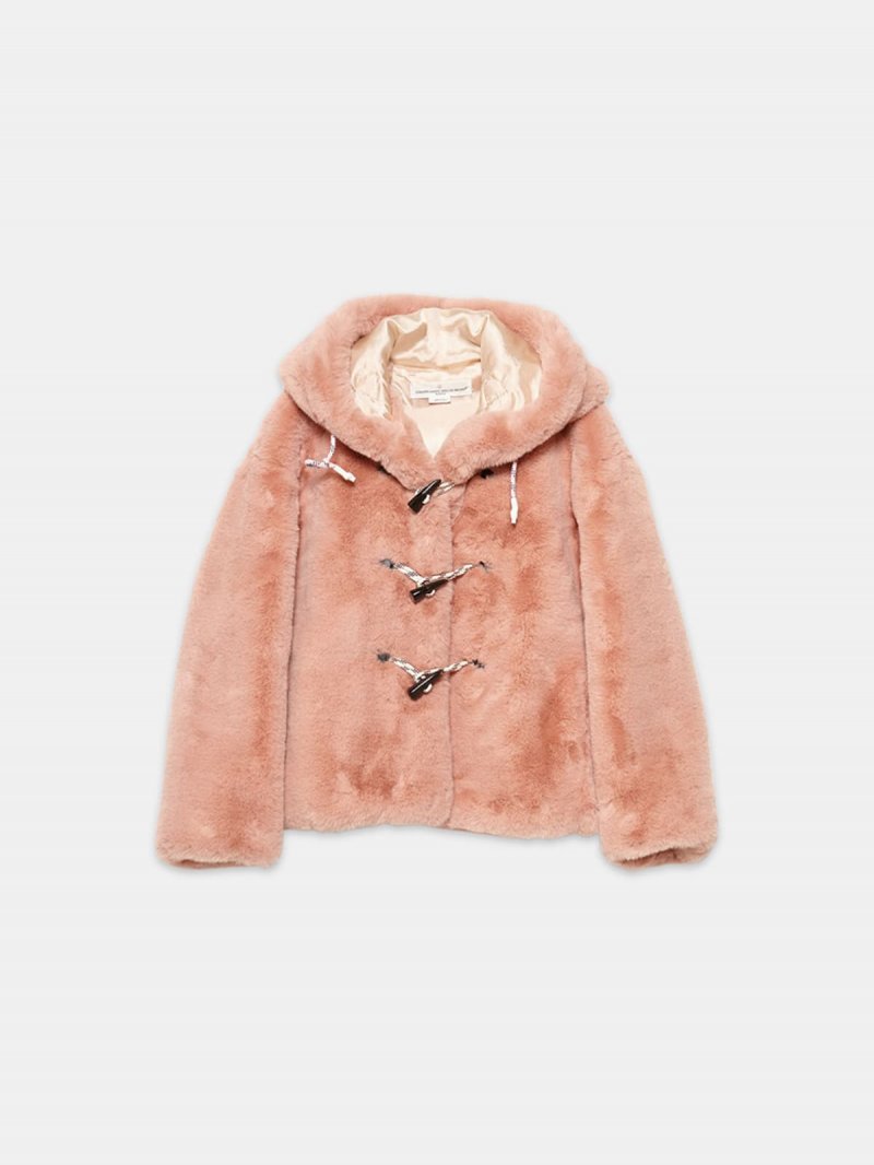 Tsubaki jacket in soft faux fur