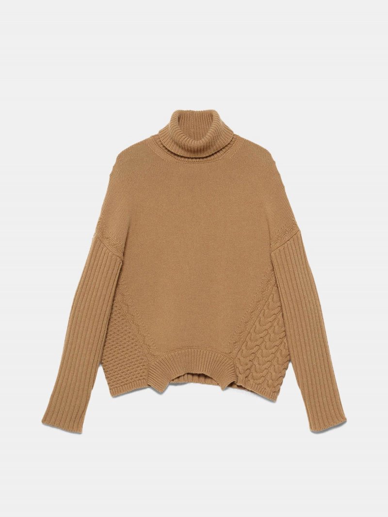 Kaede turtleneck sweater in extrafine merino wool