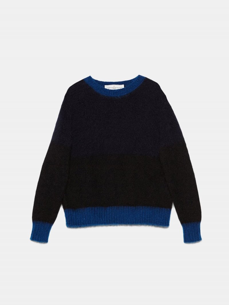 Shakunage sweater in brushed mohair wool