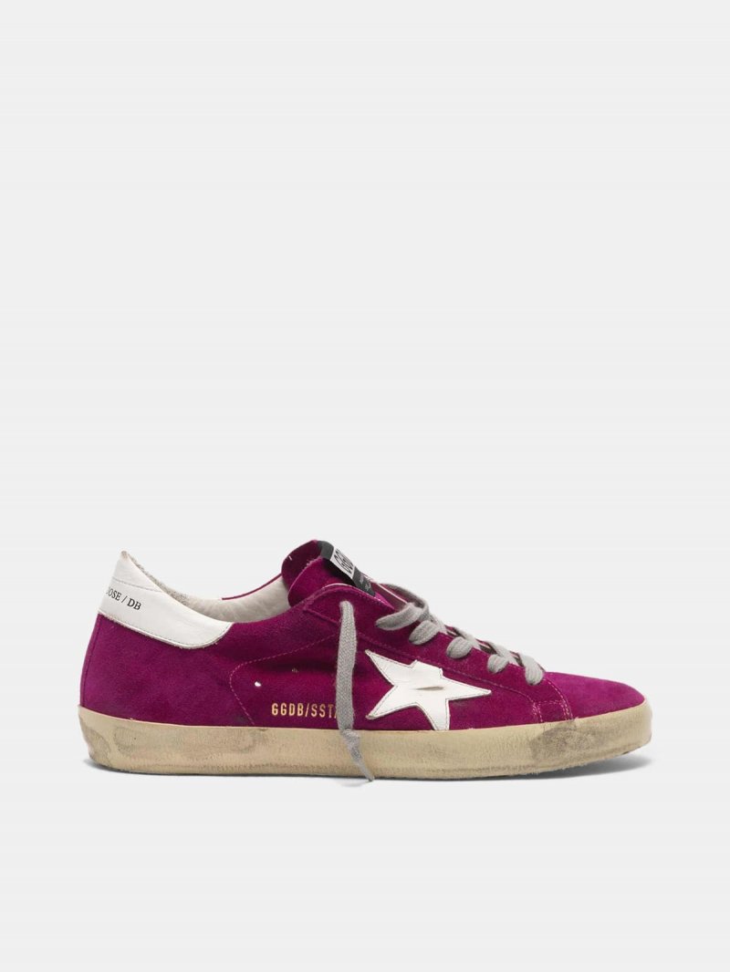 Super-Star sneakers in suede with white star