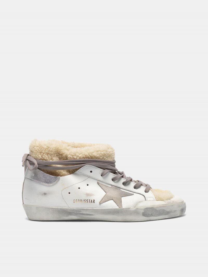 Super-Star sneaker-boots with shearling sock