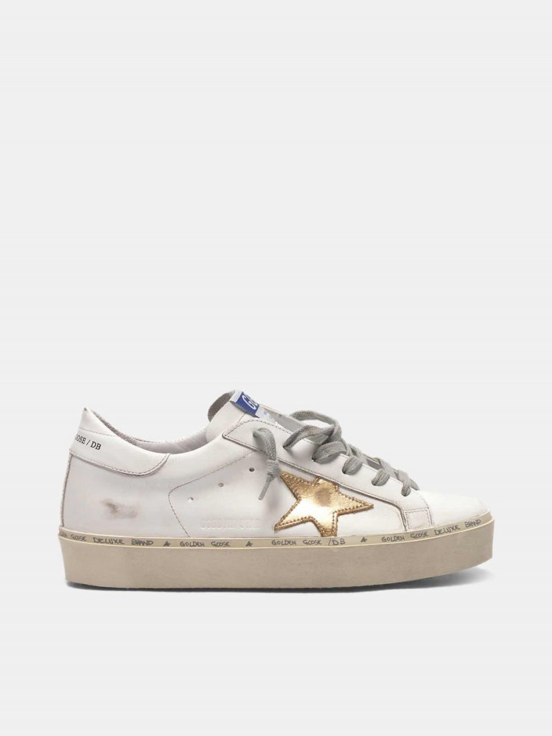Hi Star sneakers in leather with gold star