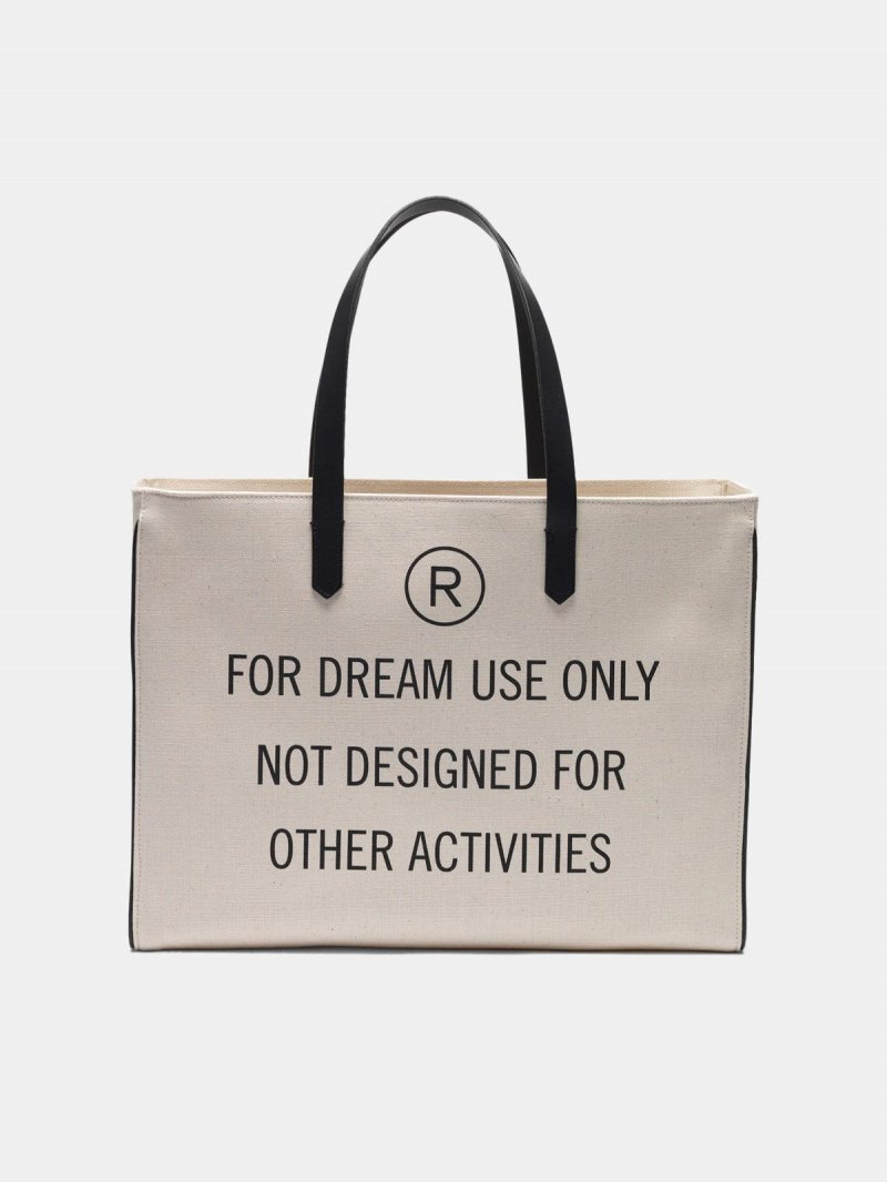 "For dream use only" East-West California Bag