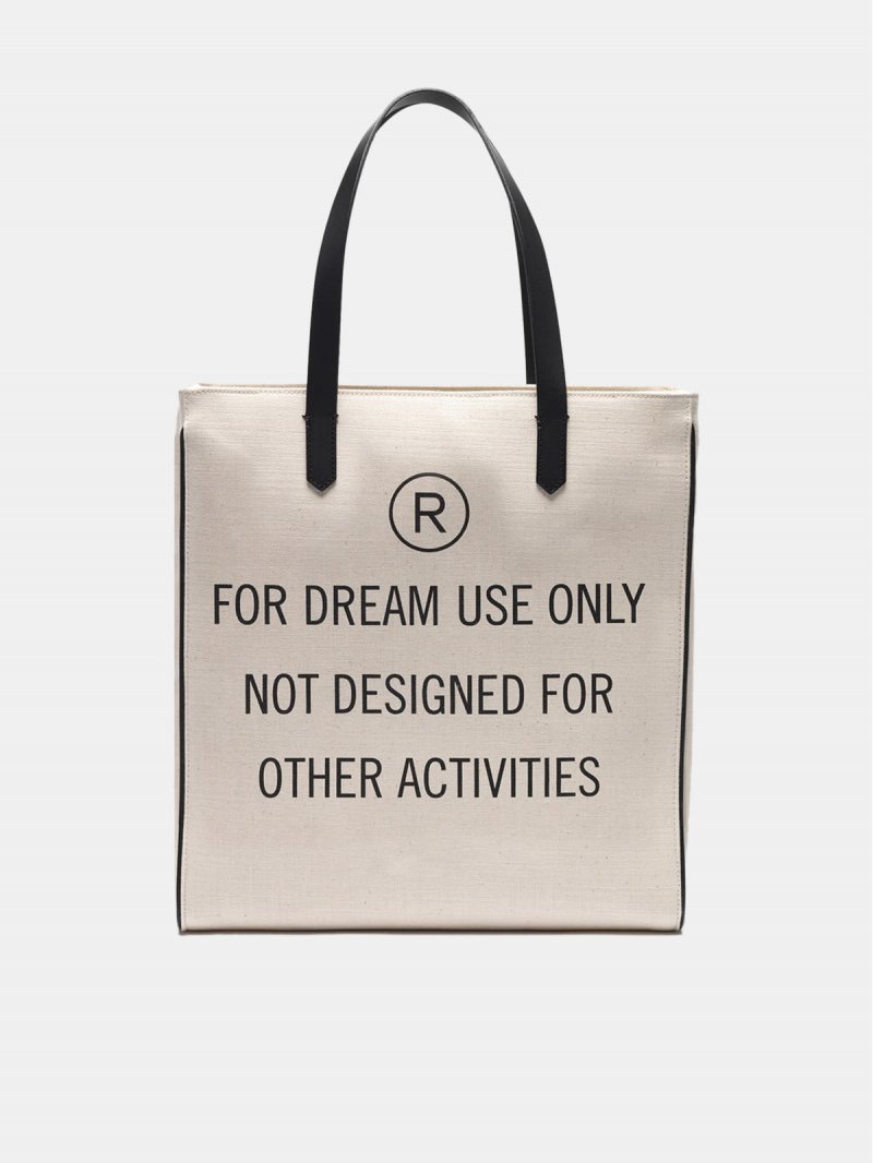 "For dream use only" North-South California Bag