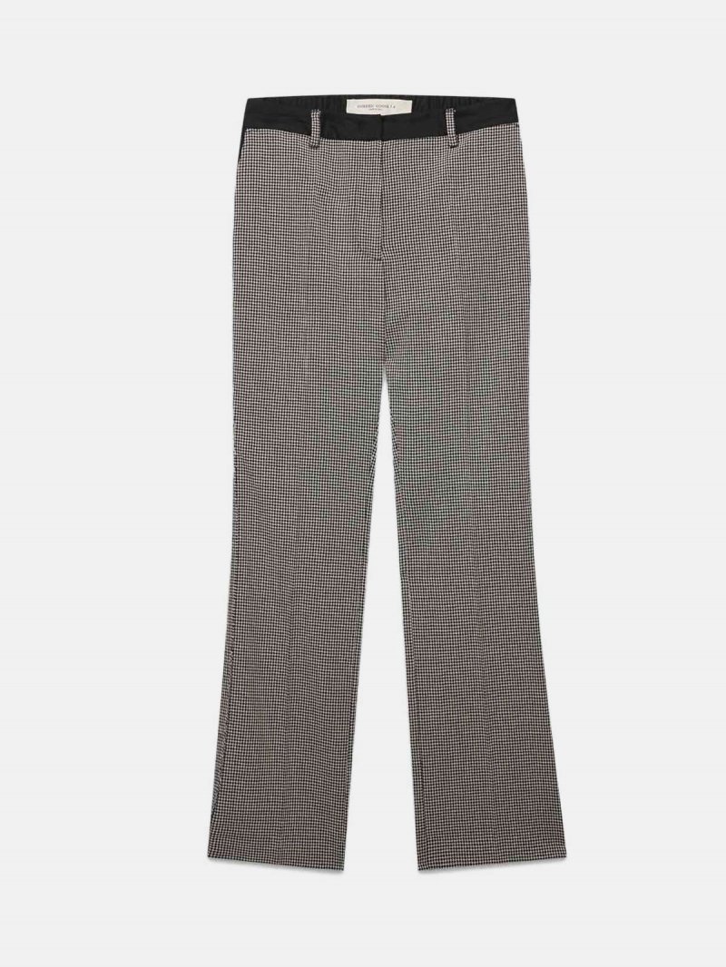 Marta trousers with checked pattern