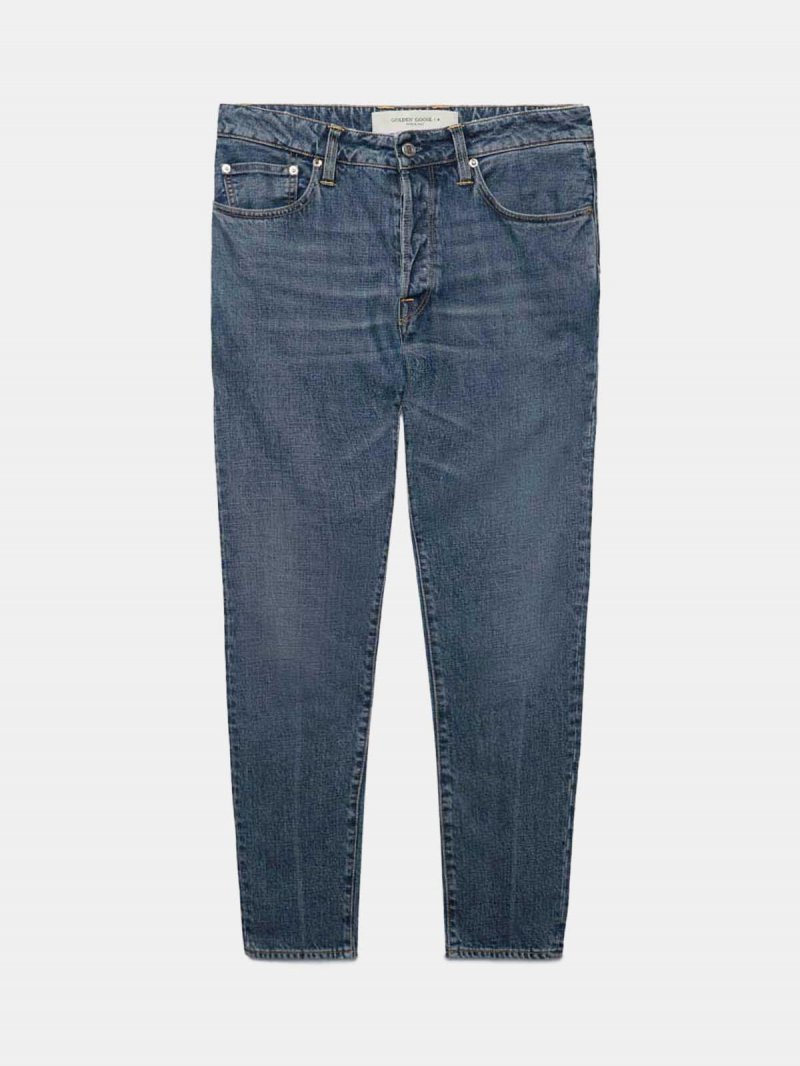 Jolly denim jeans with light crease on front