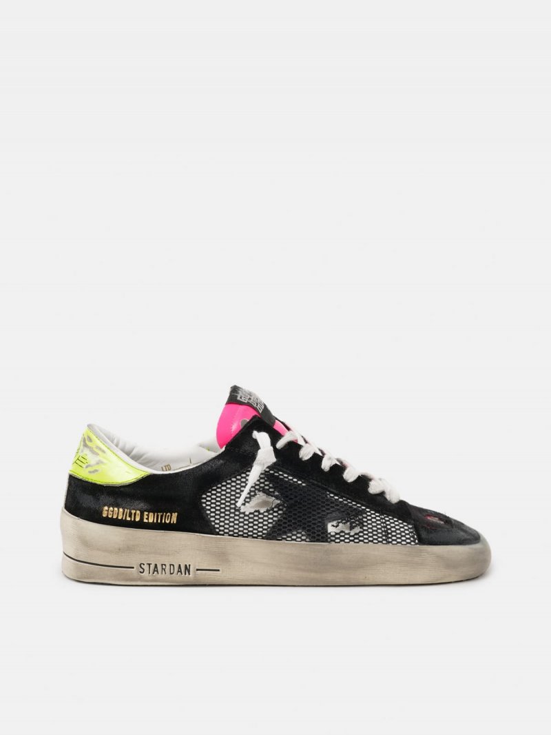 Women??s Limited Edition Stardan sneakers in fuchsia and yellow