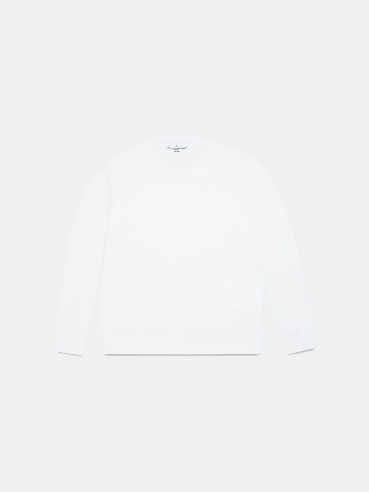 White Robbie sweatshirt with Love embroidery