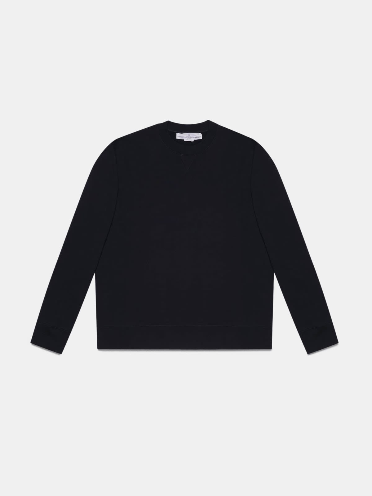 Black Robbie sweatshirt with Love embroidery