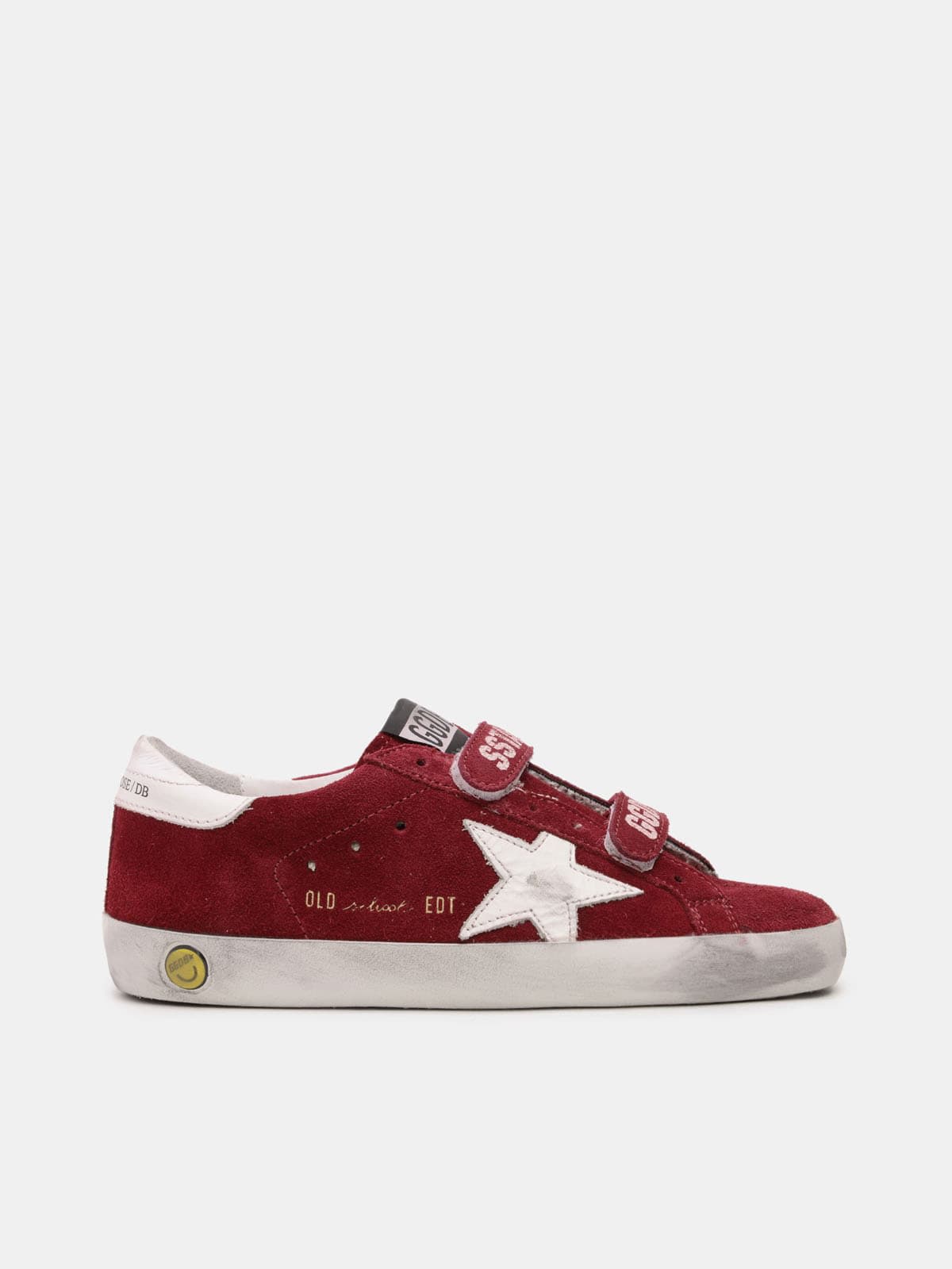 Old School sneakers in suede with white star