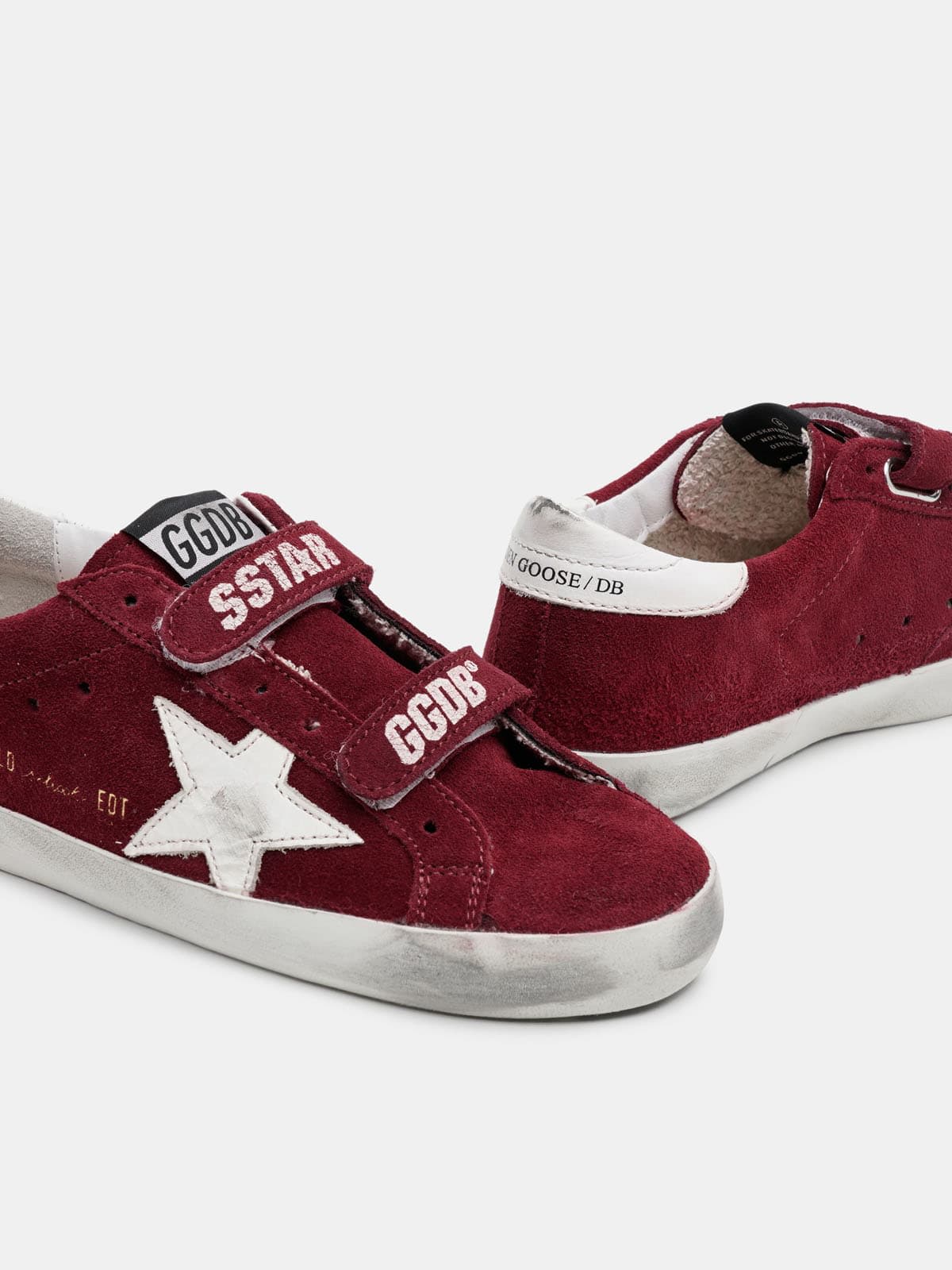 Old School sneakers in suede with white star