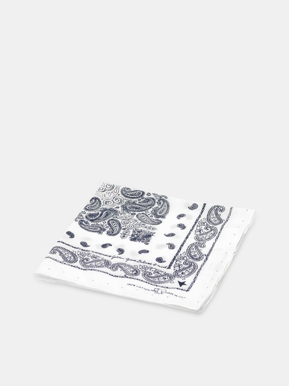 Cotton Jiro bandana with paisley pattern