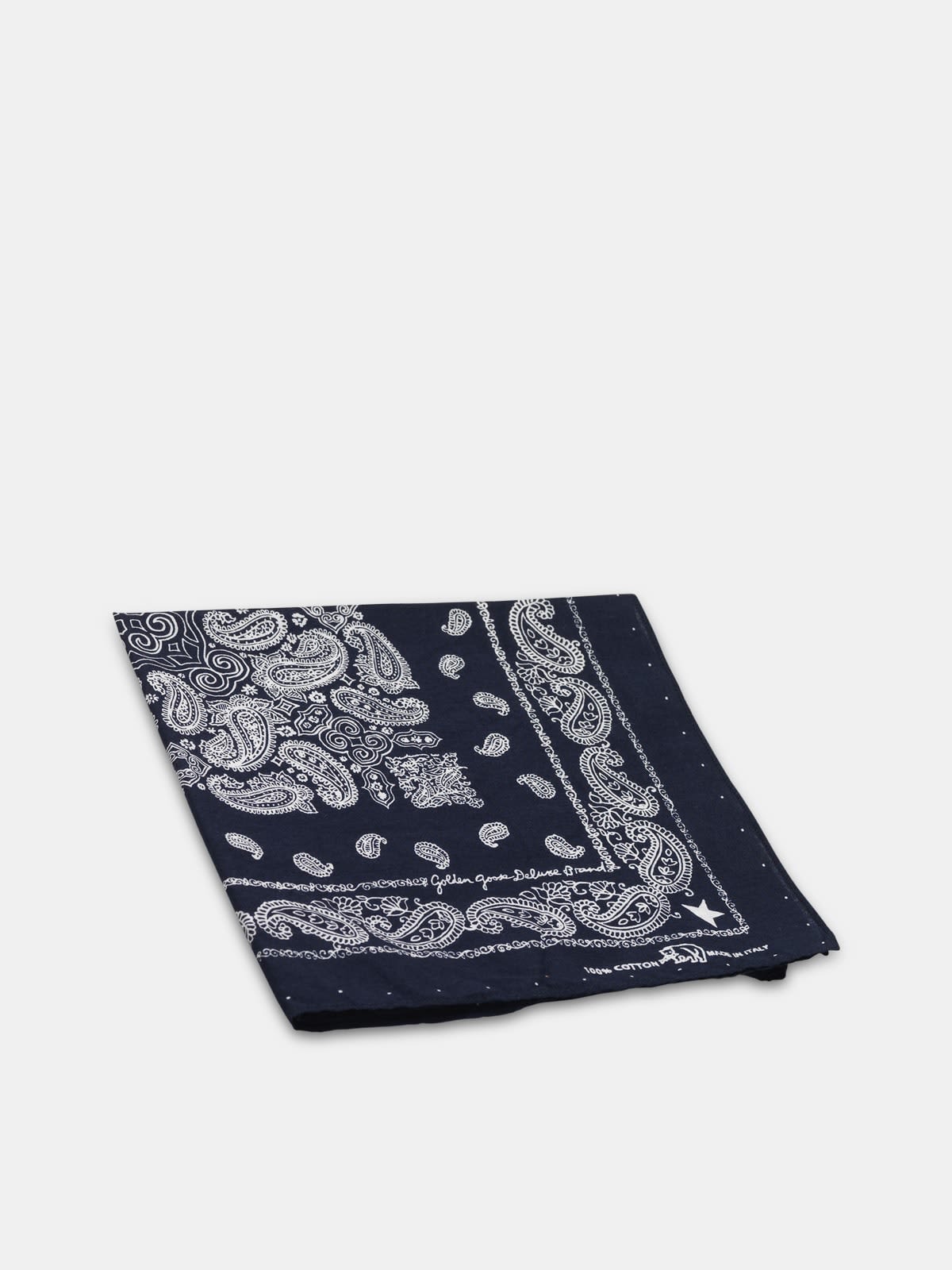 Cotton Jiro bandana with paisley pattern