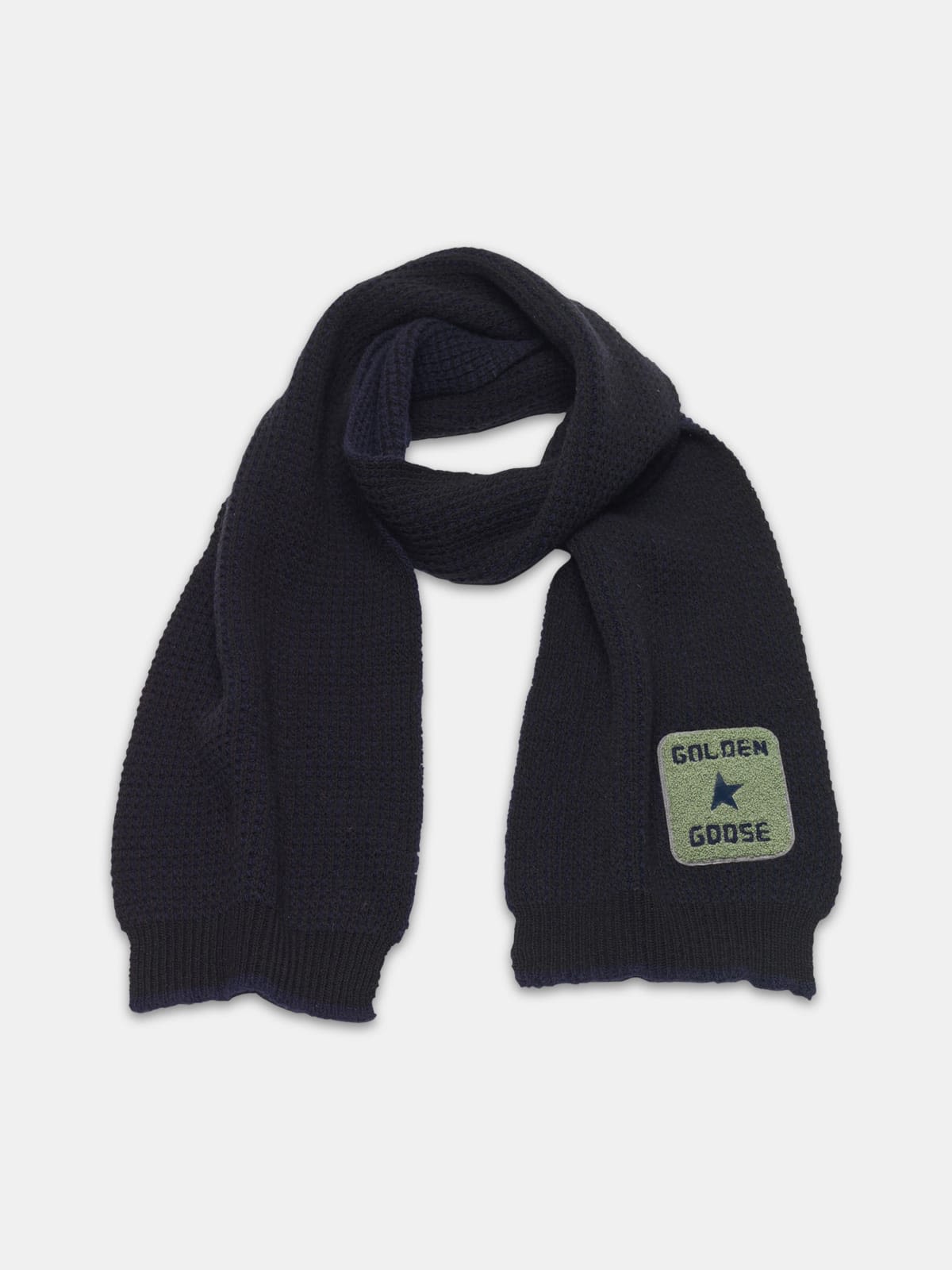 Kei scarf made of extra fine merino wool