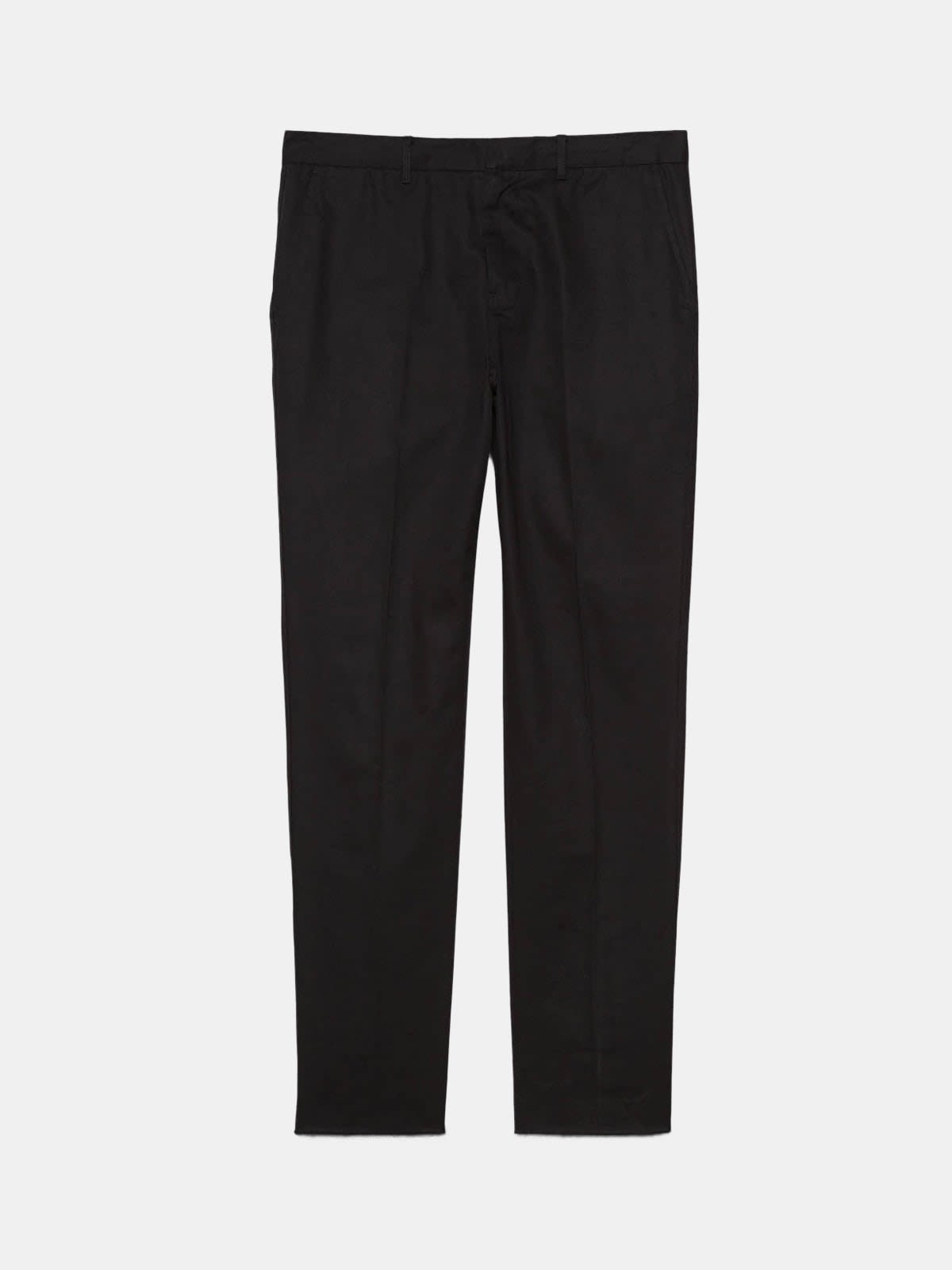 Golden cotton chinos