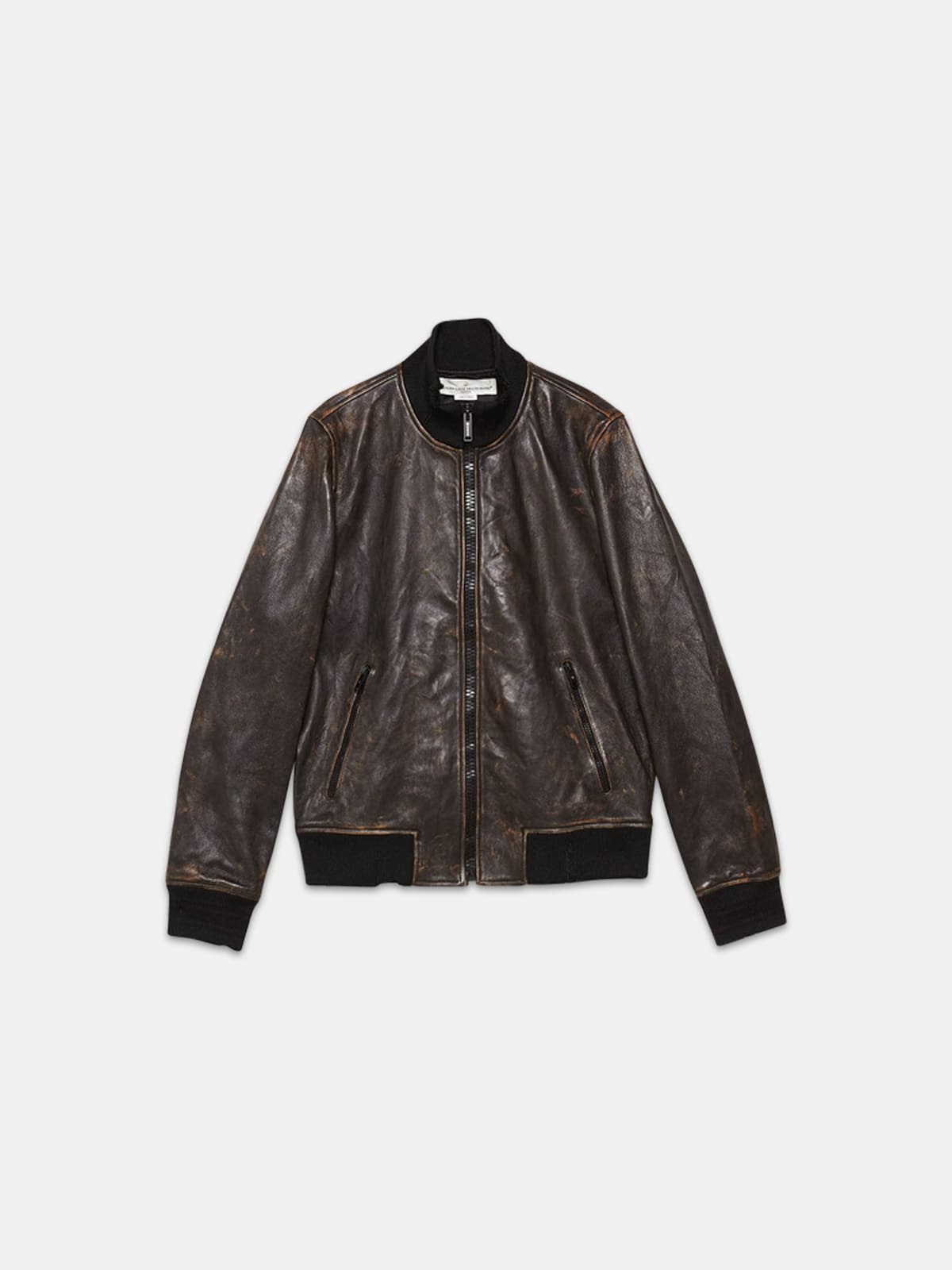 Sadao bomber jacket with maxi print on the back