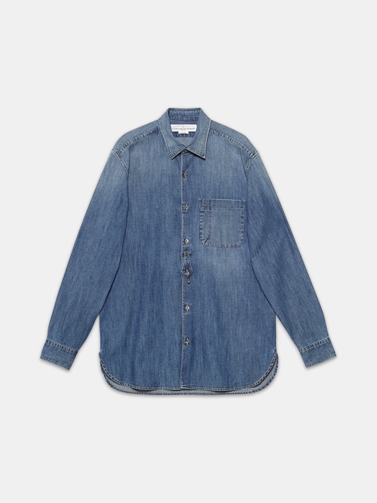 Kei shirt in cotton denim