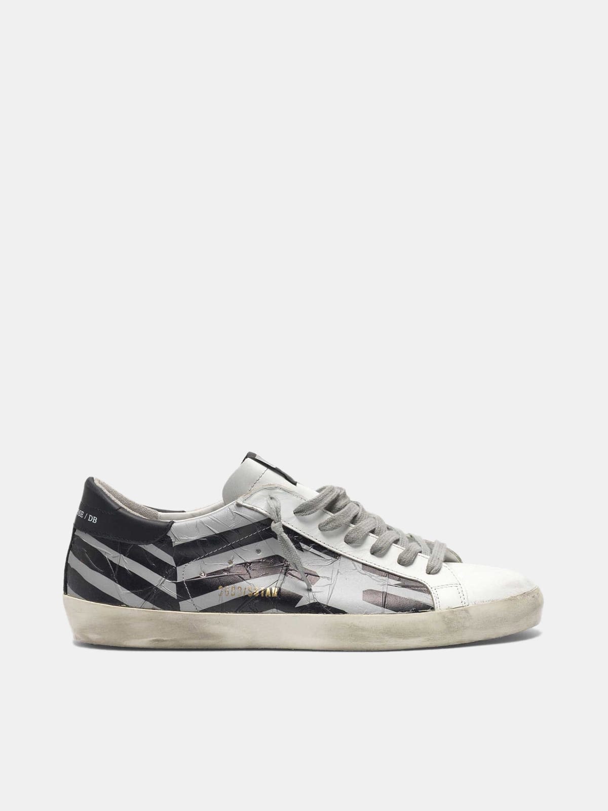 Super-Star sneakers with heat-sealed tape flag