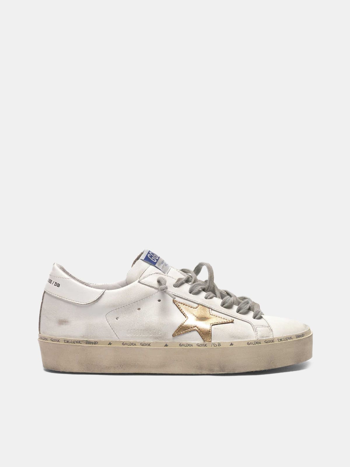 Hi Star sneakers in leather with gold star