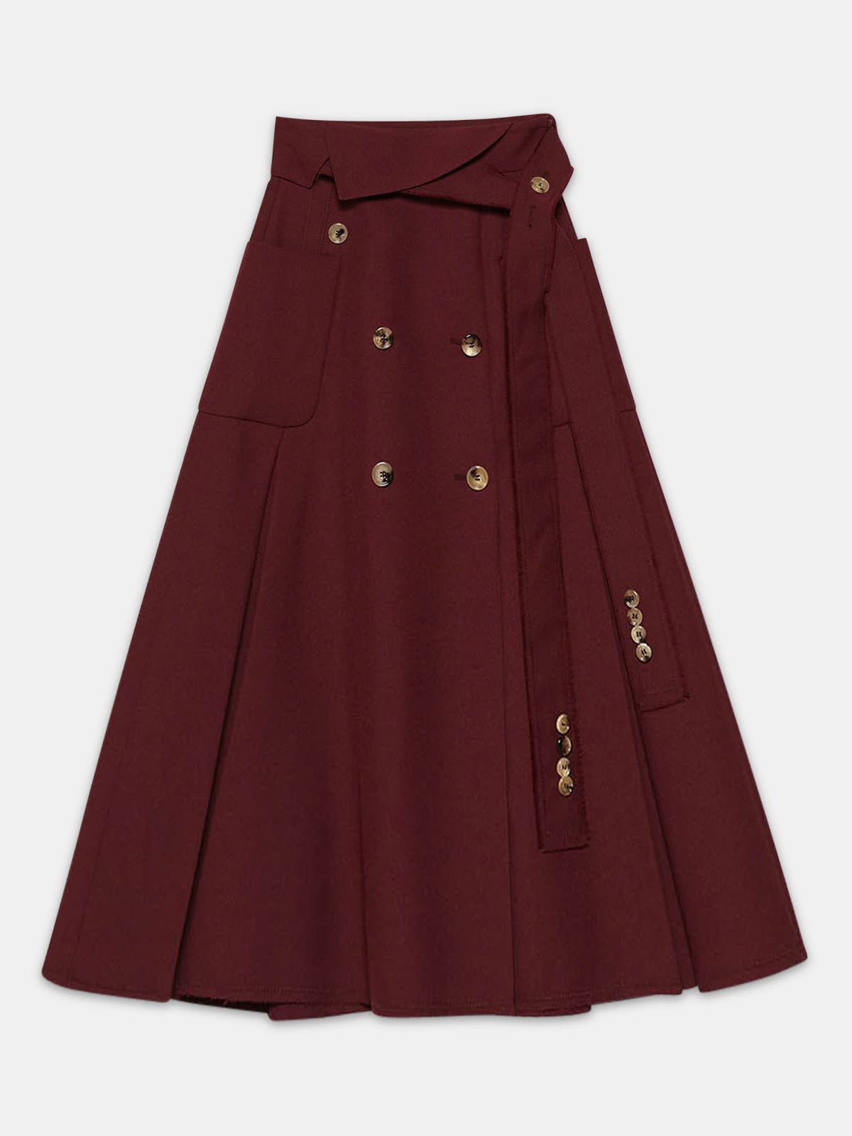 Makiko skirt in technical fabric