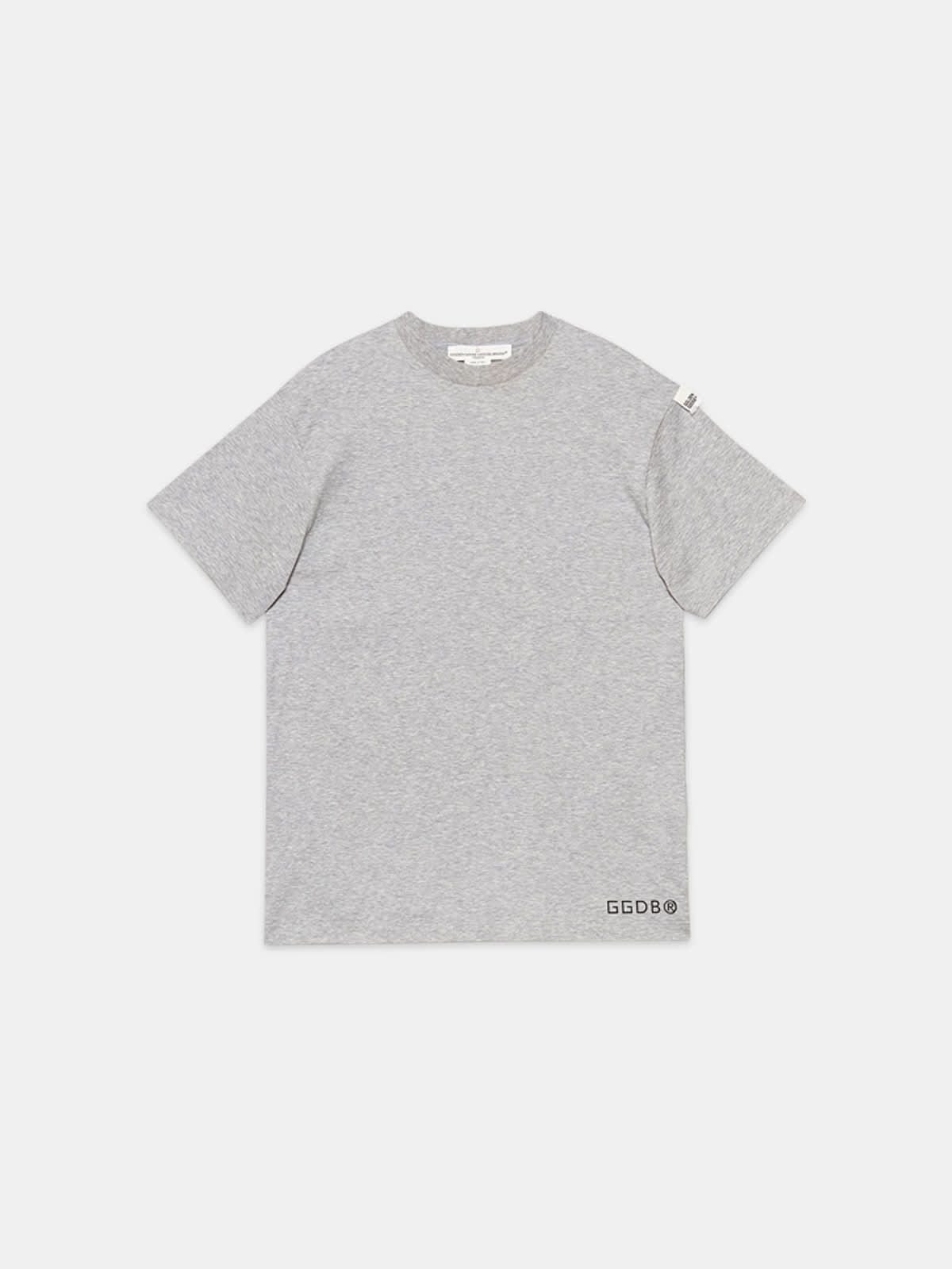 Grey Golden T-shirt with star on the back