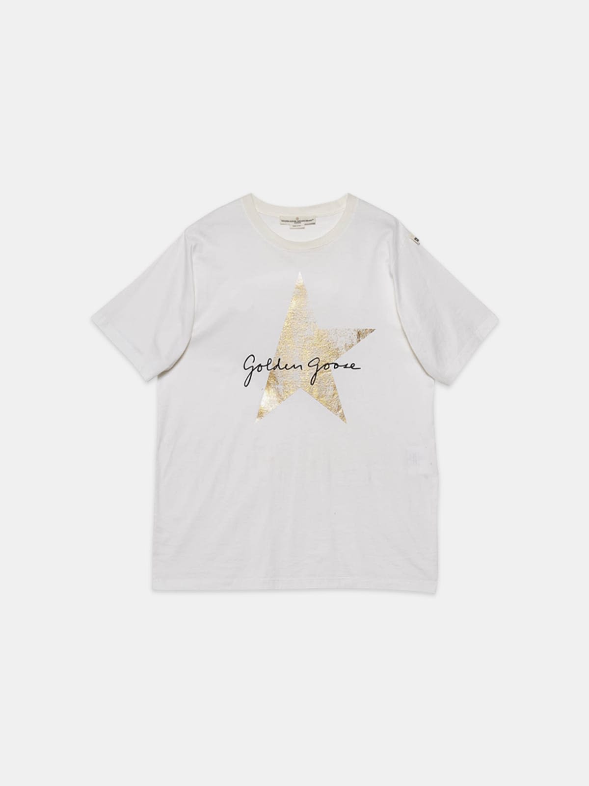 White Hoshi T-shirt with logo print