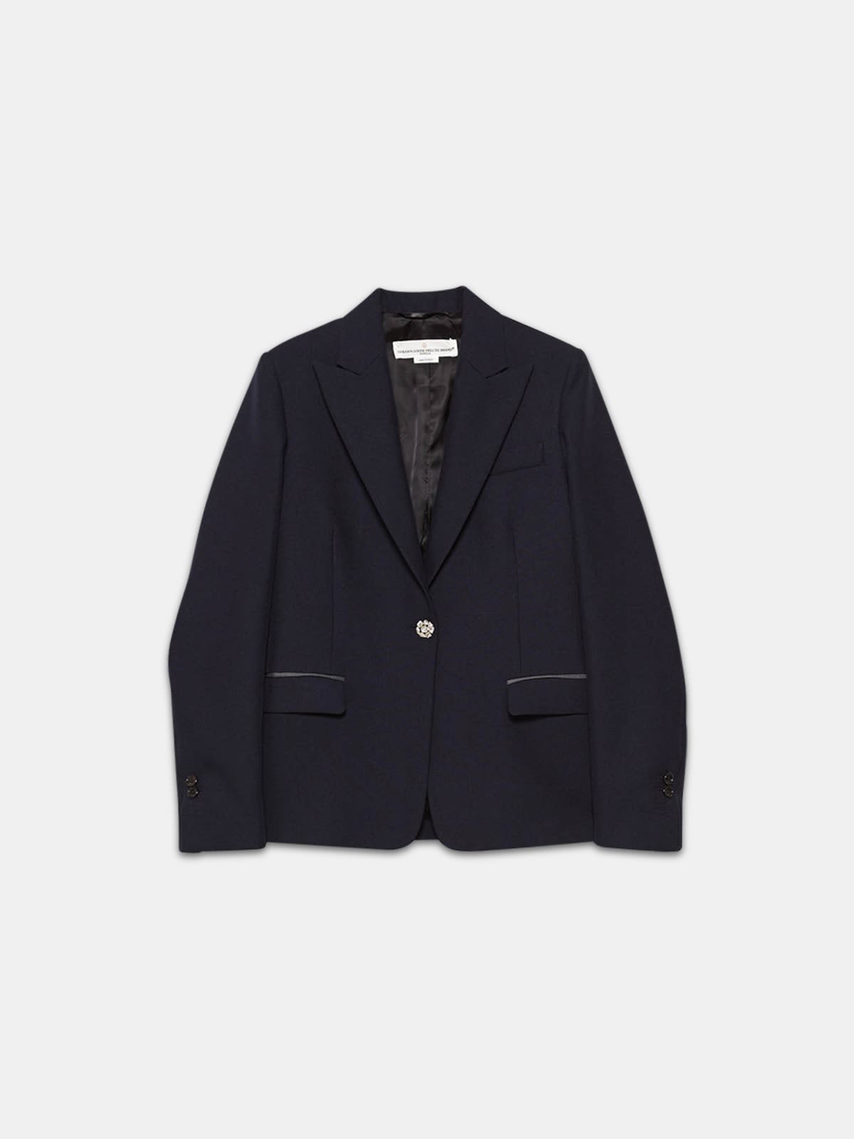 Venice slim-fit single-breasted jacket