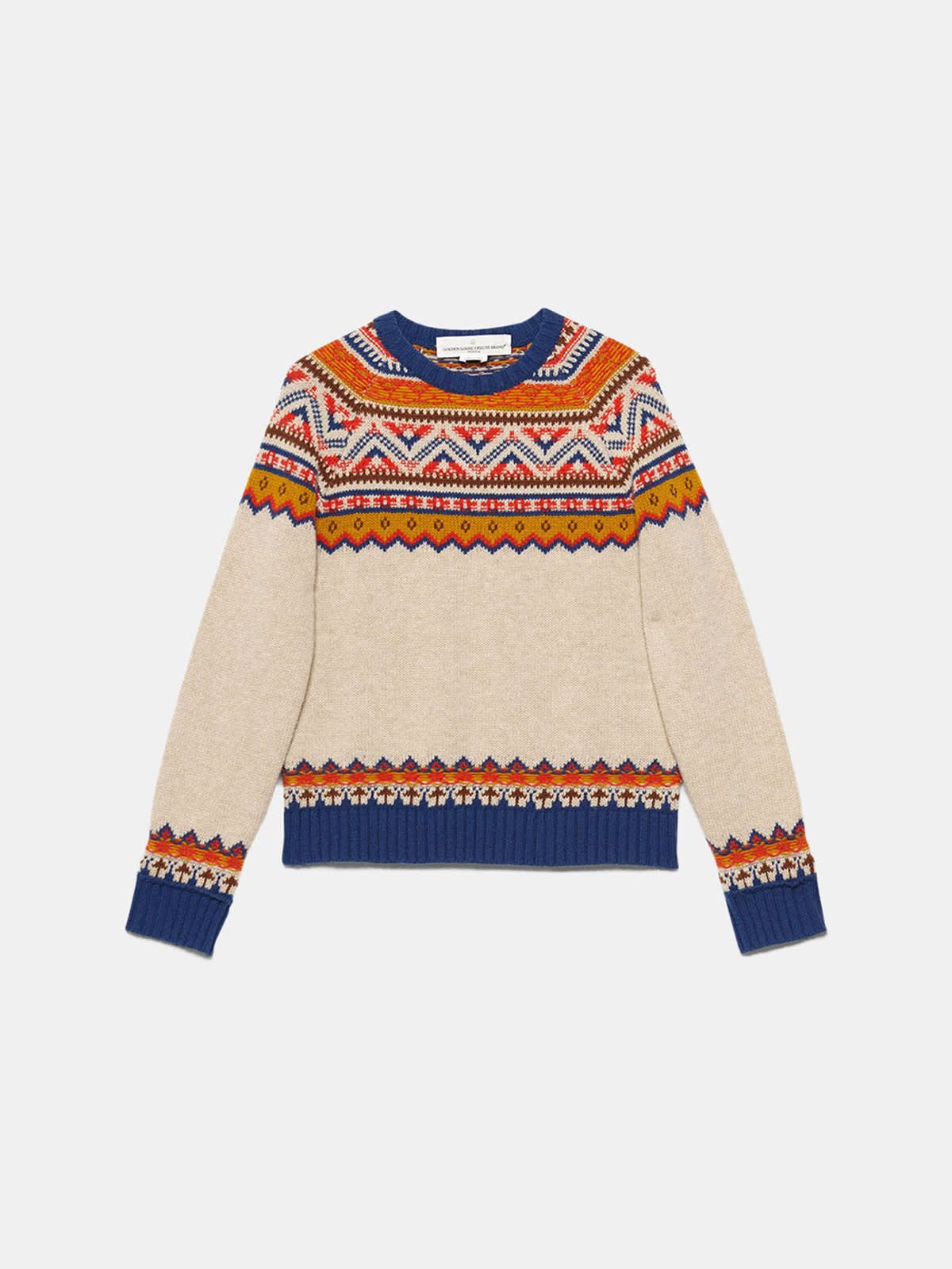Momo crew neck sweater in merino wool