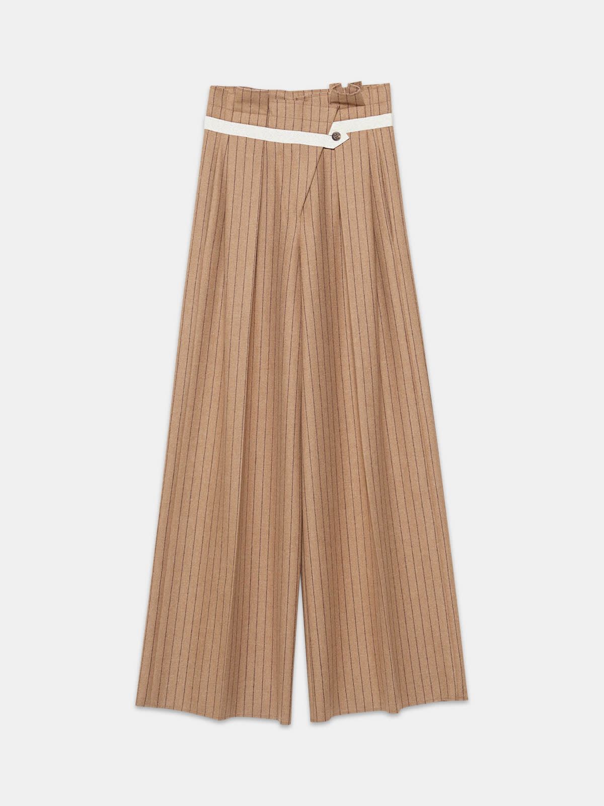Sayuri pinstripe palazzo pants