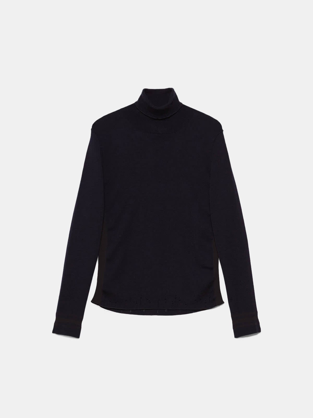 Kuroyuri turtleneck sweater in extrafine merino wool