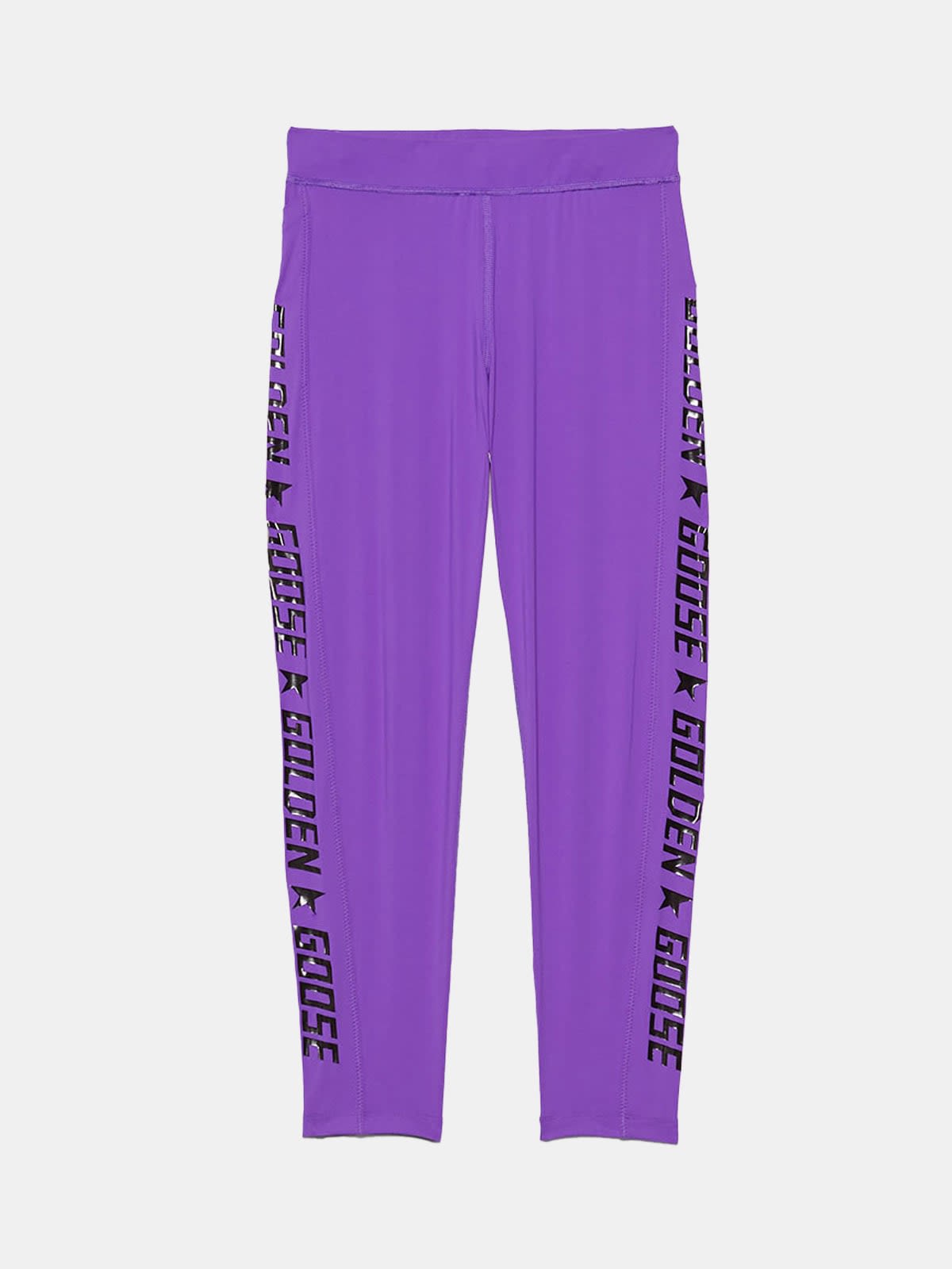 Nori leggings in stretch fabric with contrasting logo