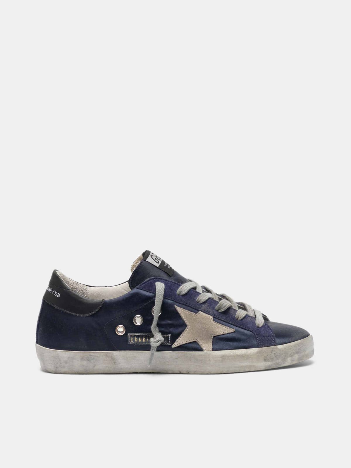 Super-Star sneakers in satin with key chain