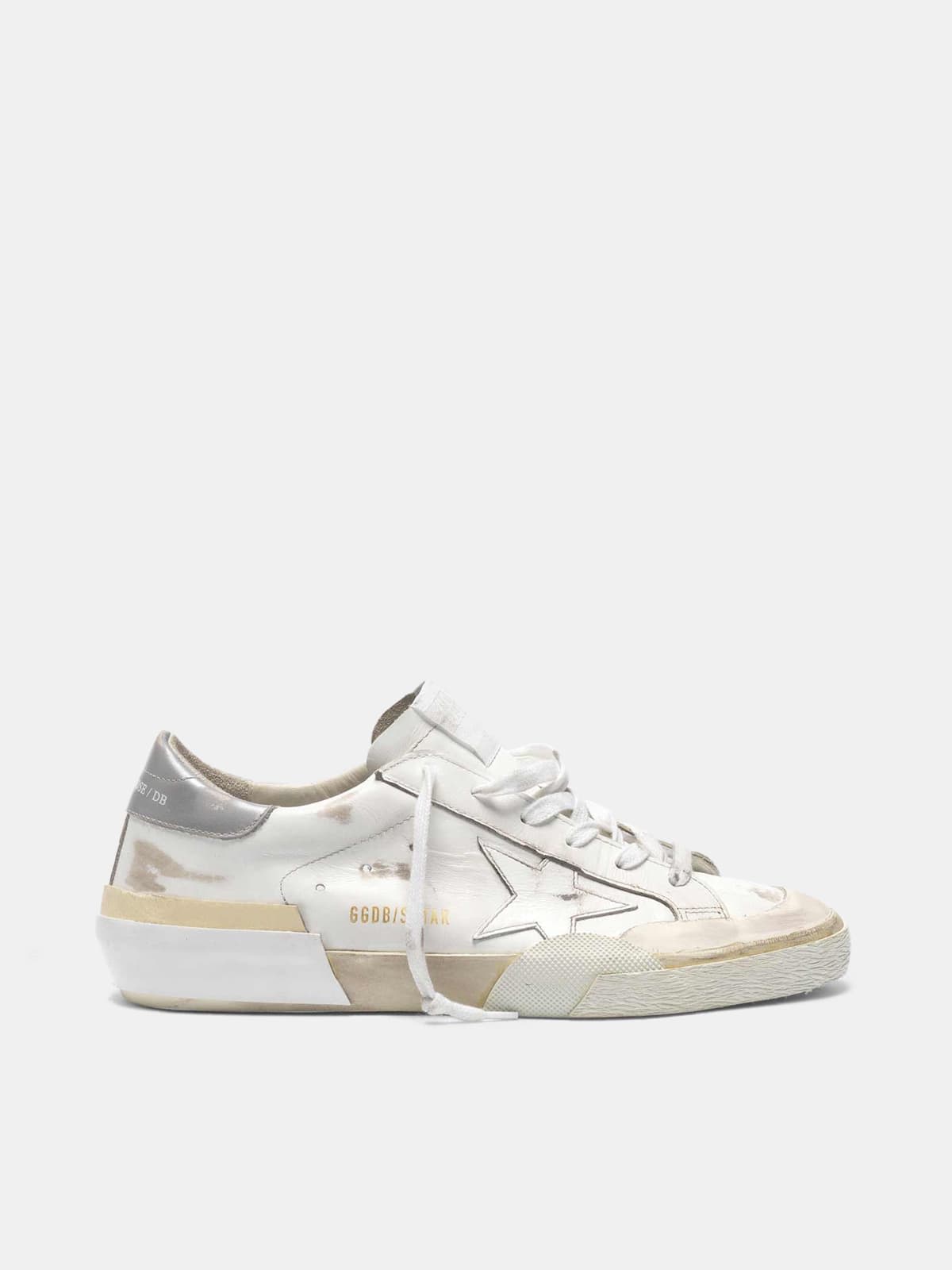 Patchwork Super-Star sneakers with multi-foxing technique