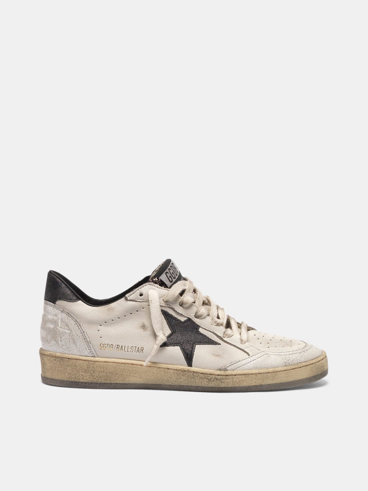 Ball Star sneakers with glitter tongue