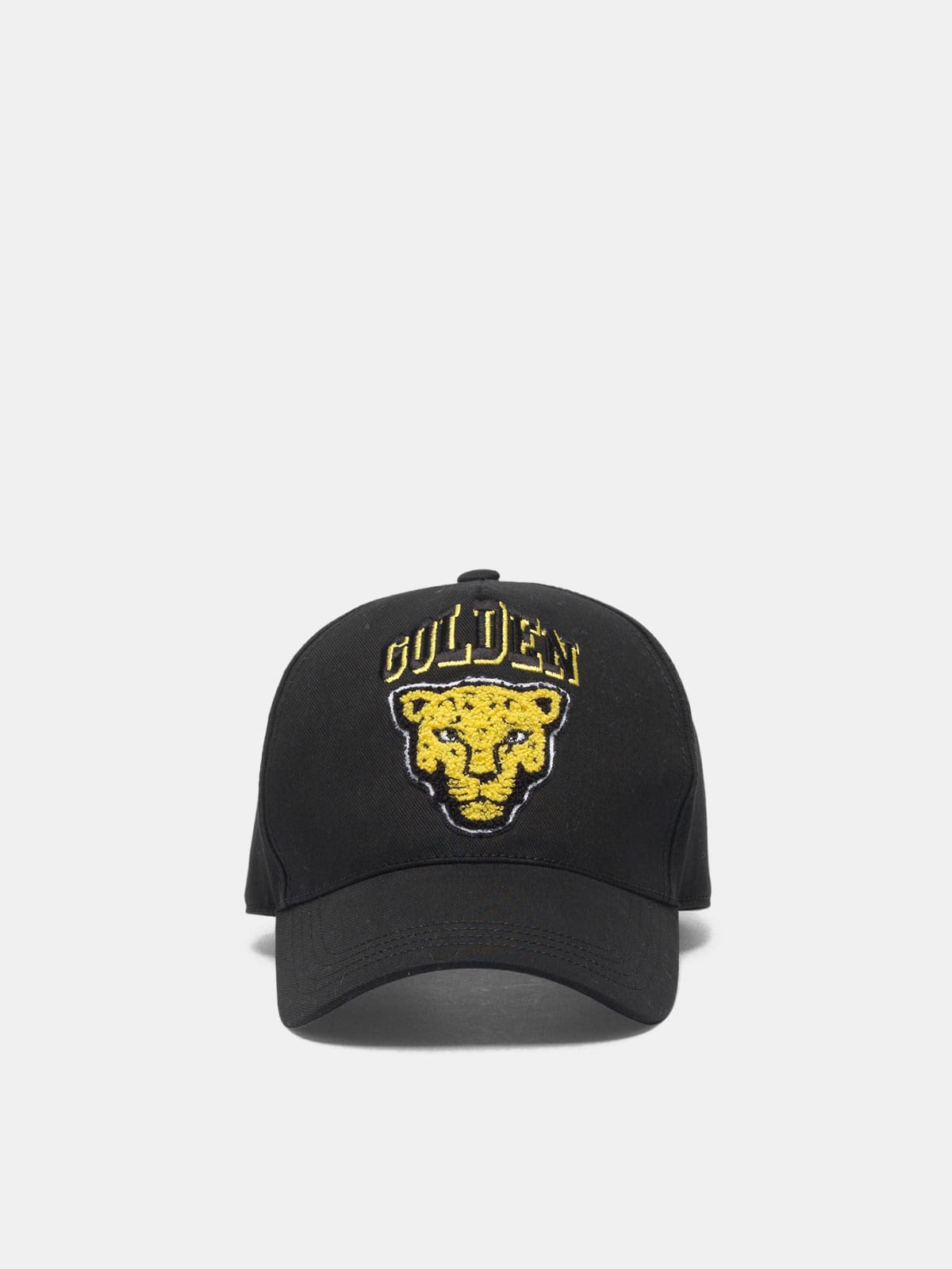 Larry black baseball cap with logo