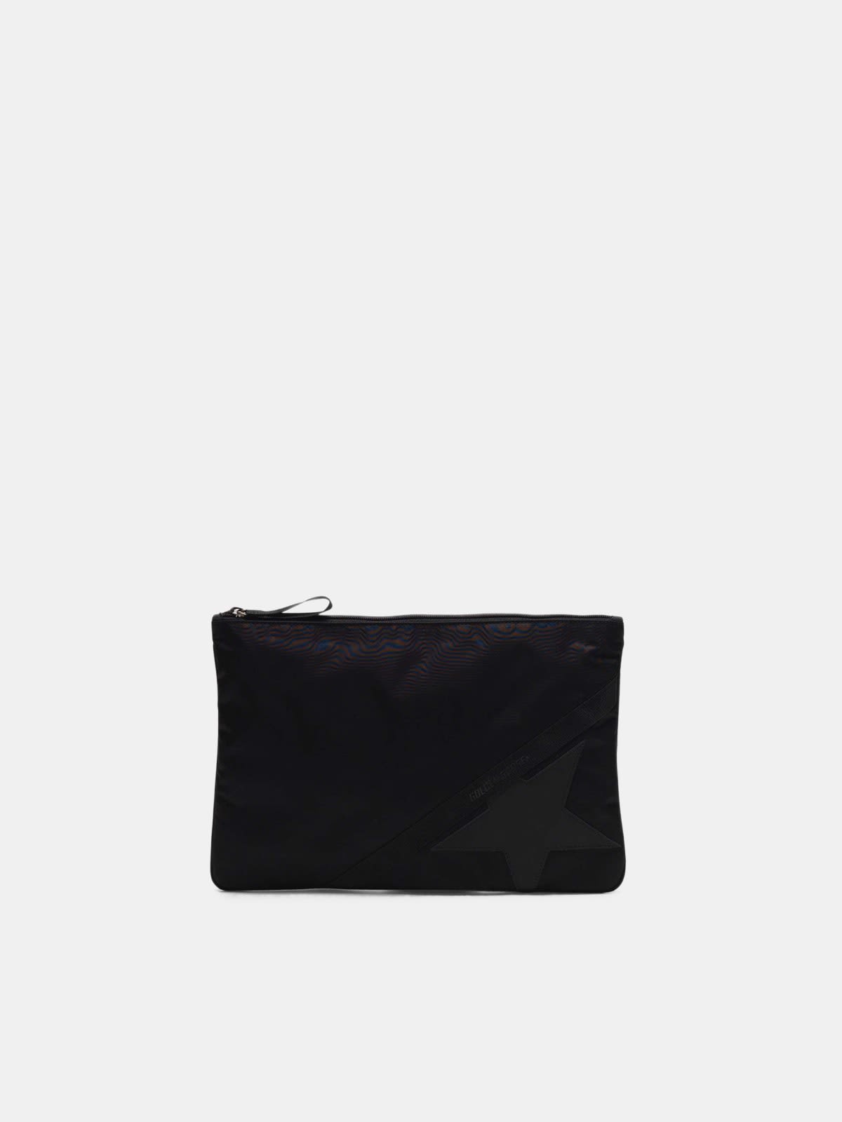 Large black nylon Journey pouch