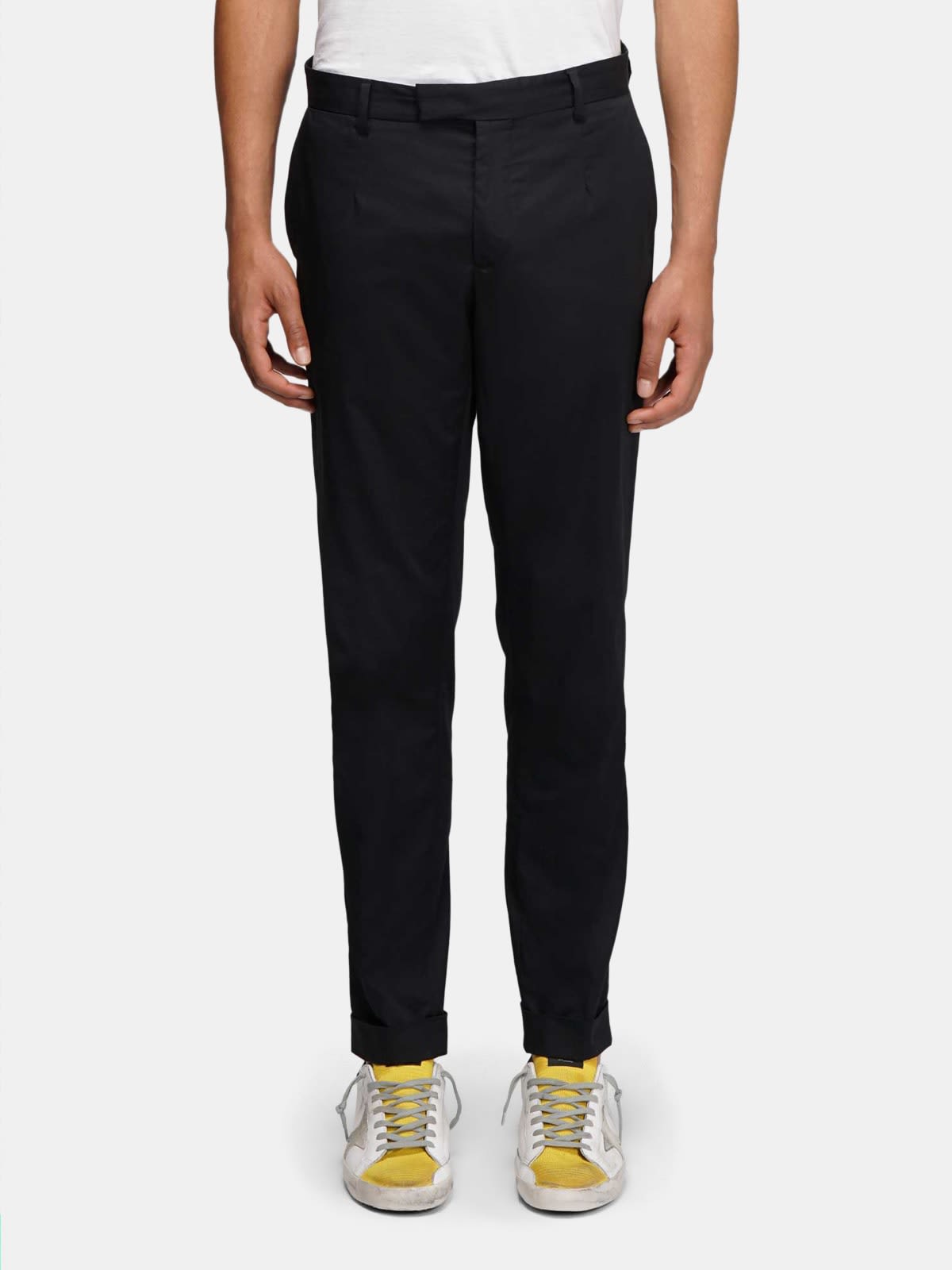 Black Milano tailored trousers
