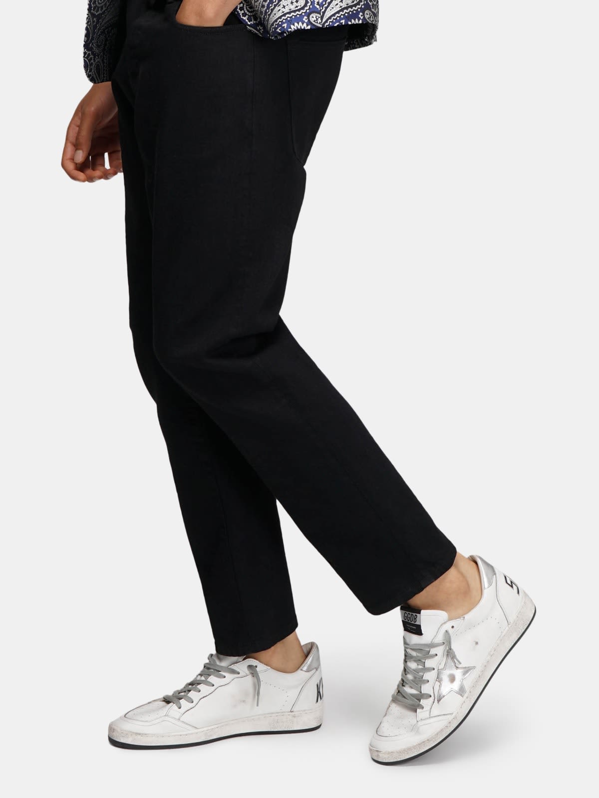 Black Milano tailored trousers
