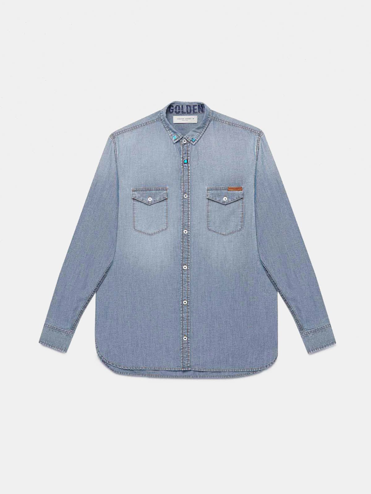 Austin shirt in cotton denim