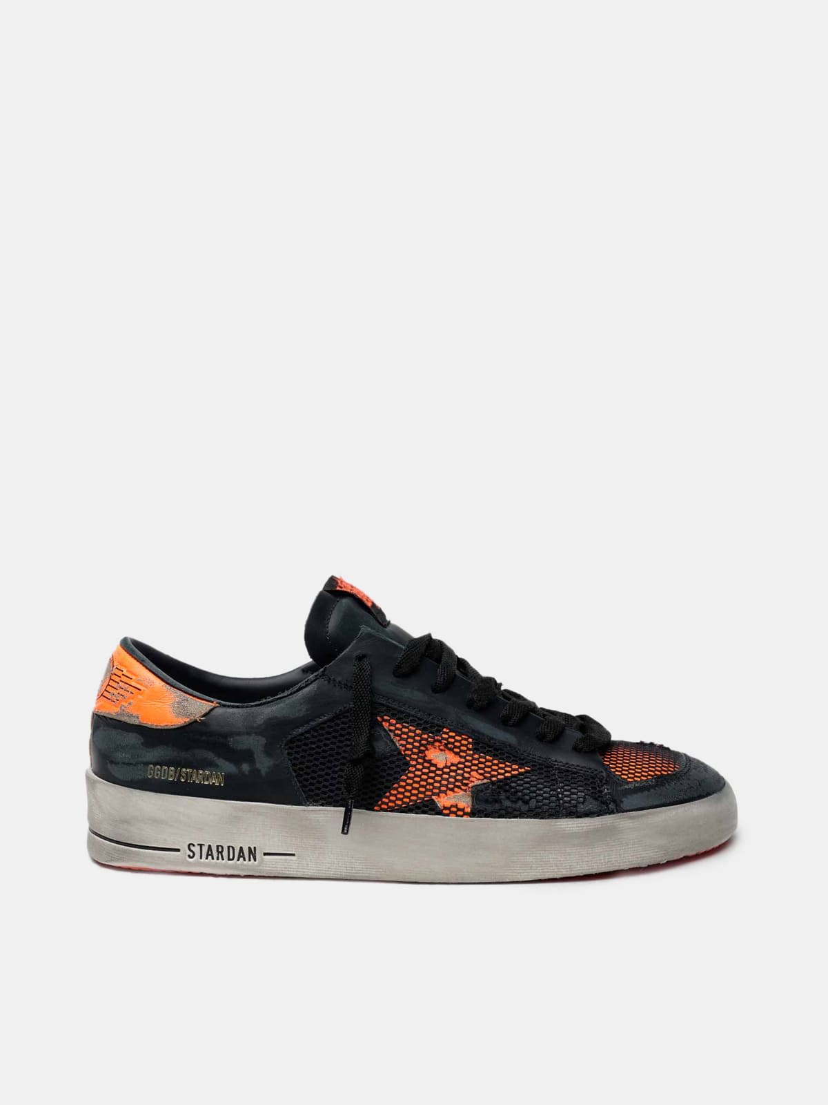 Black and orange Stardan sneakers