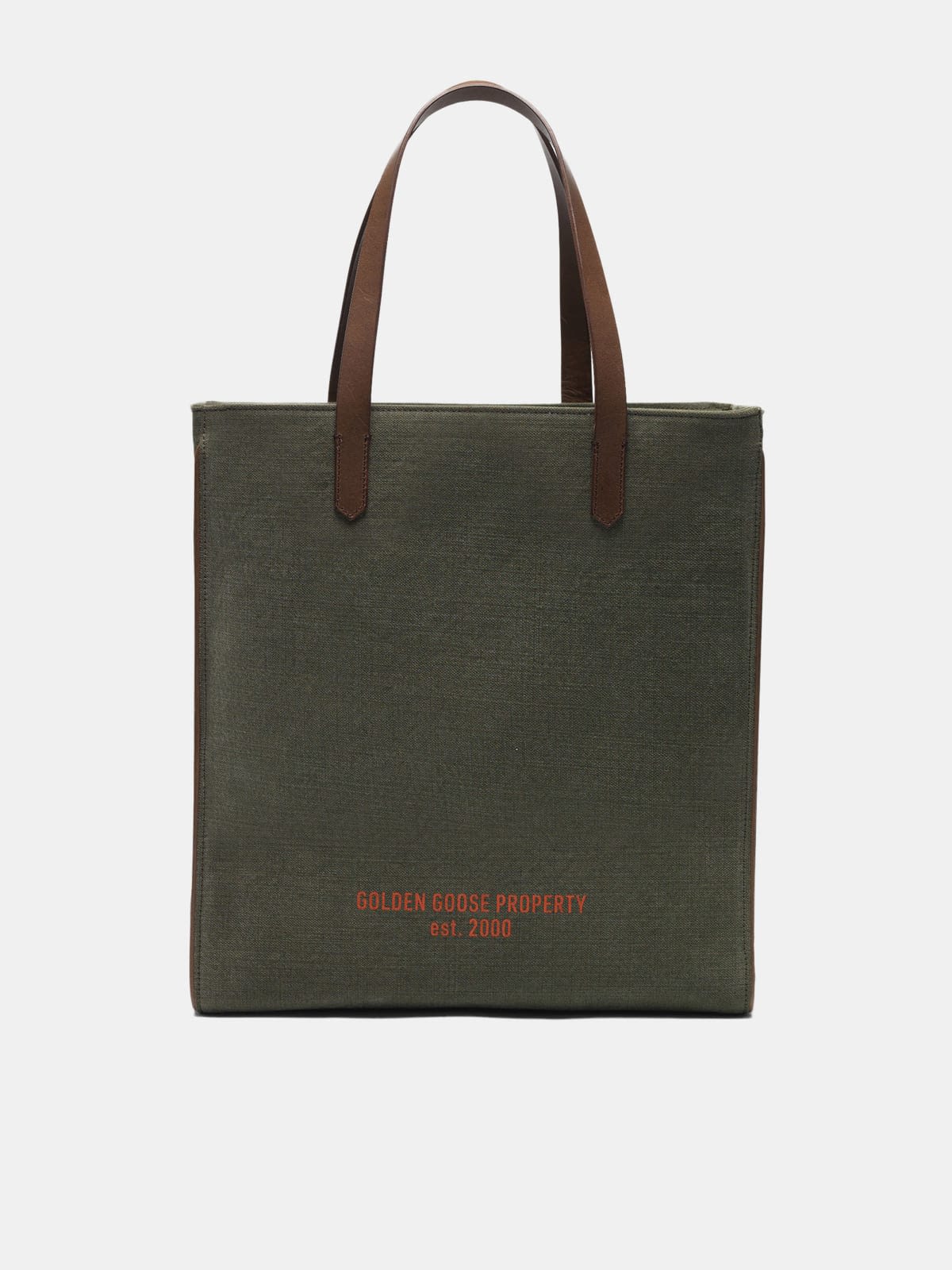 Military green California North-South bag