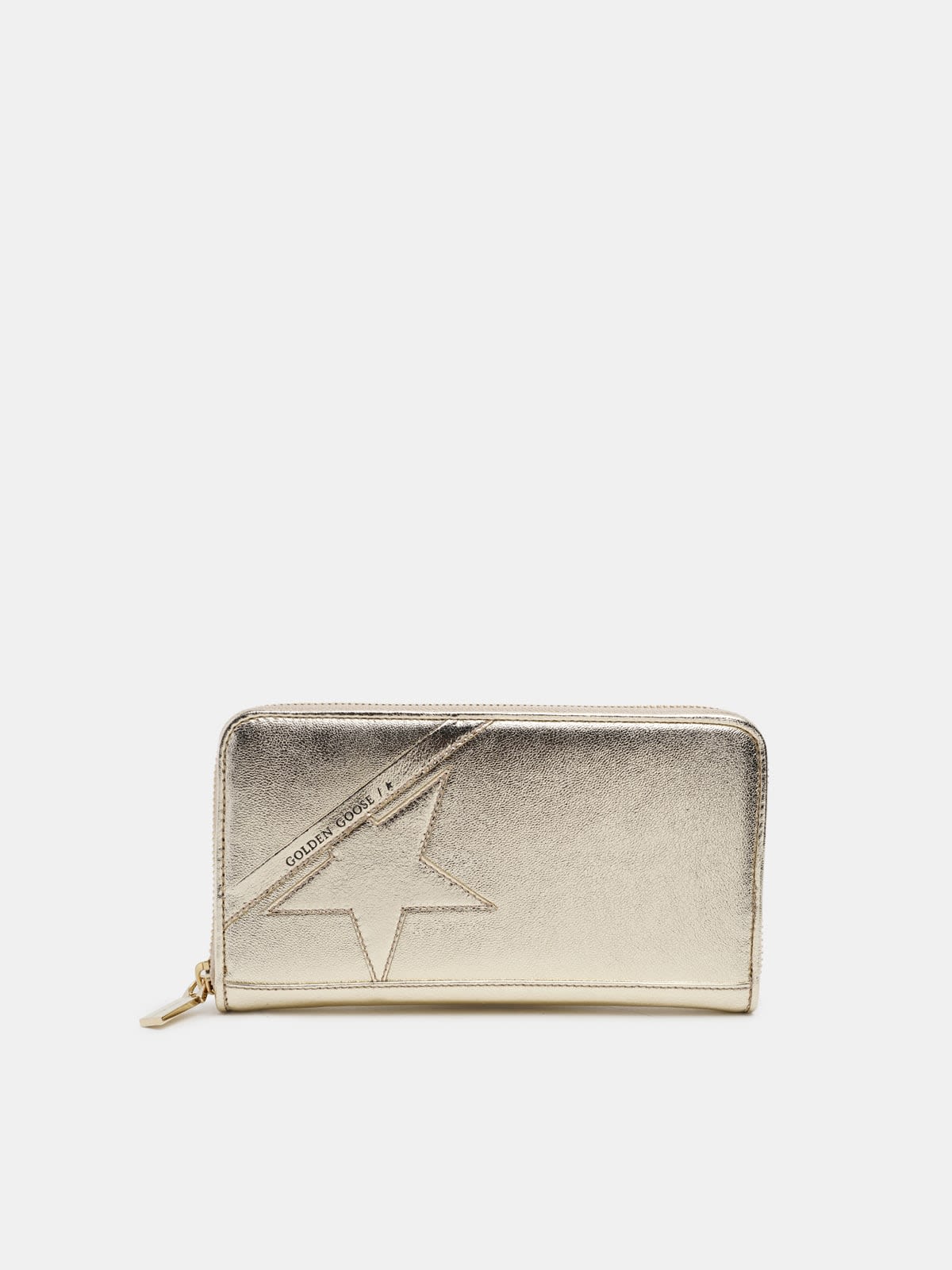 Large gold Star Wallet