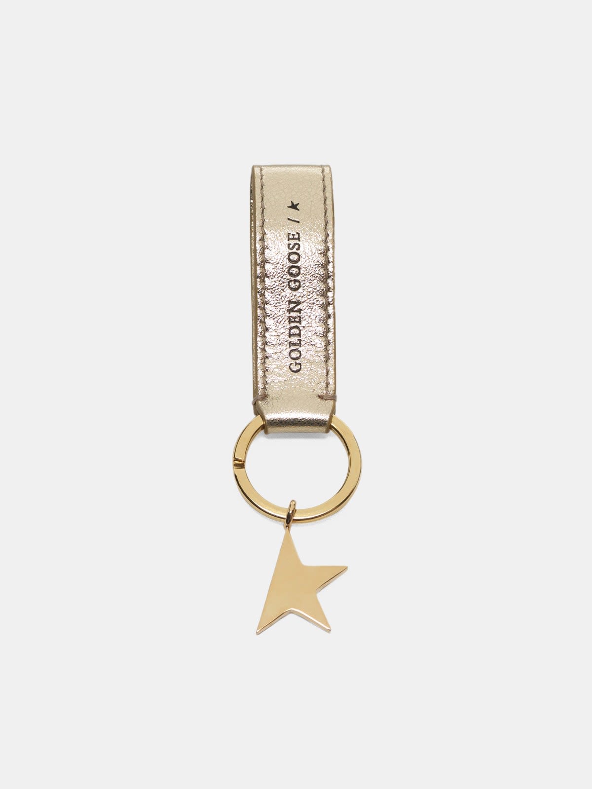 Gold Star Keyring