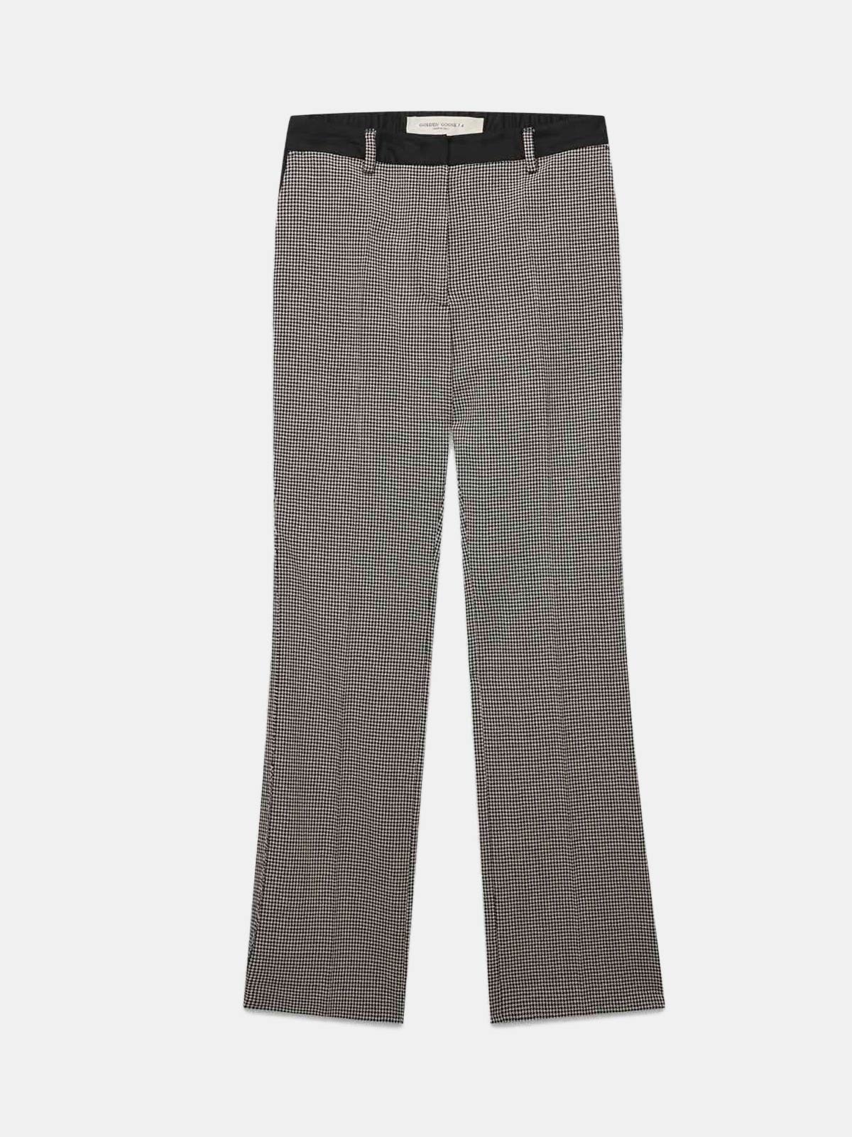 Marta trousers with checked pattern