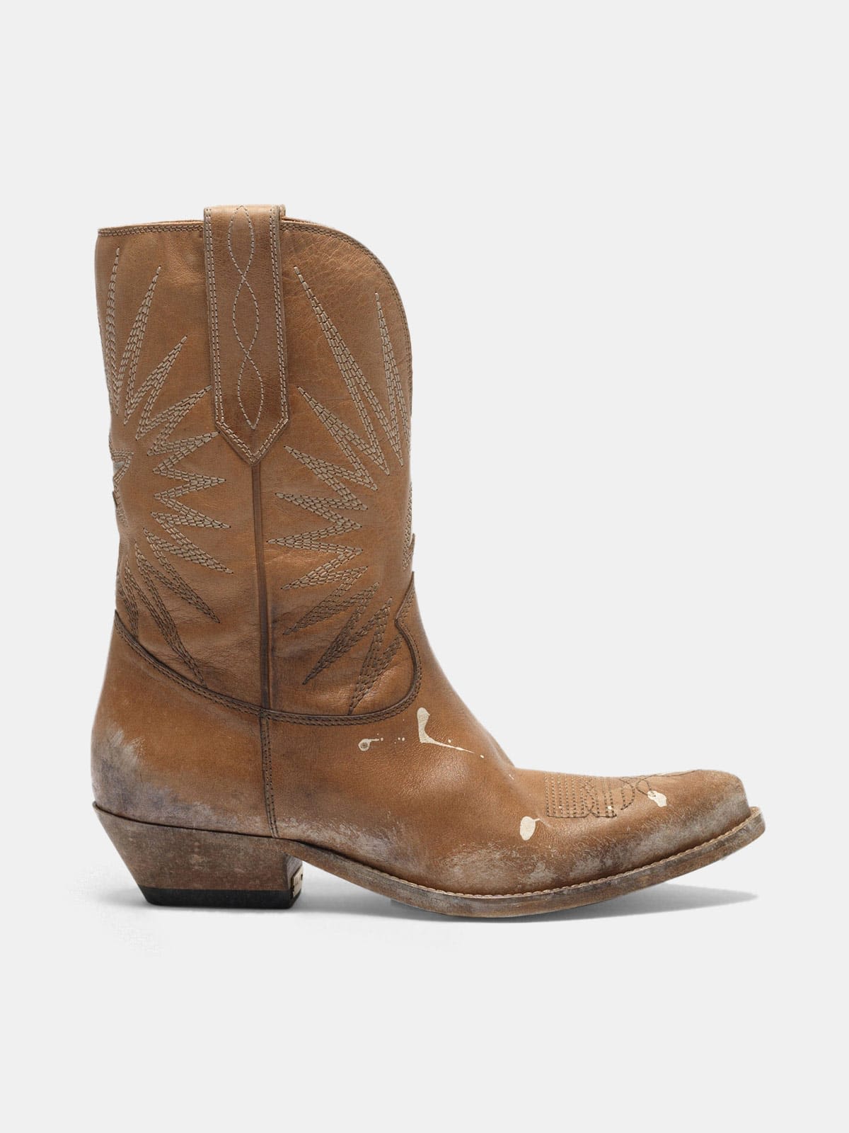 Low Wish Star boots with honey-coloured vegetable tanning