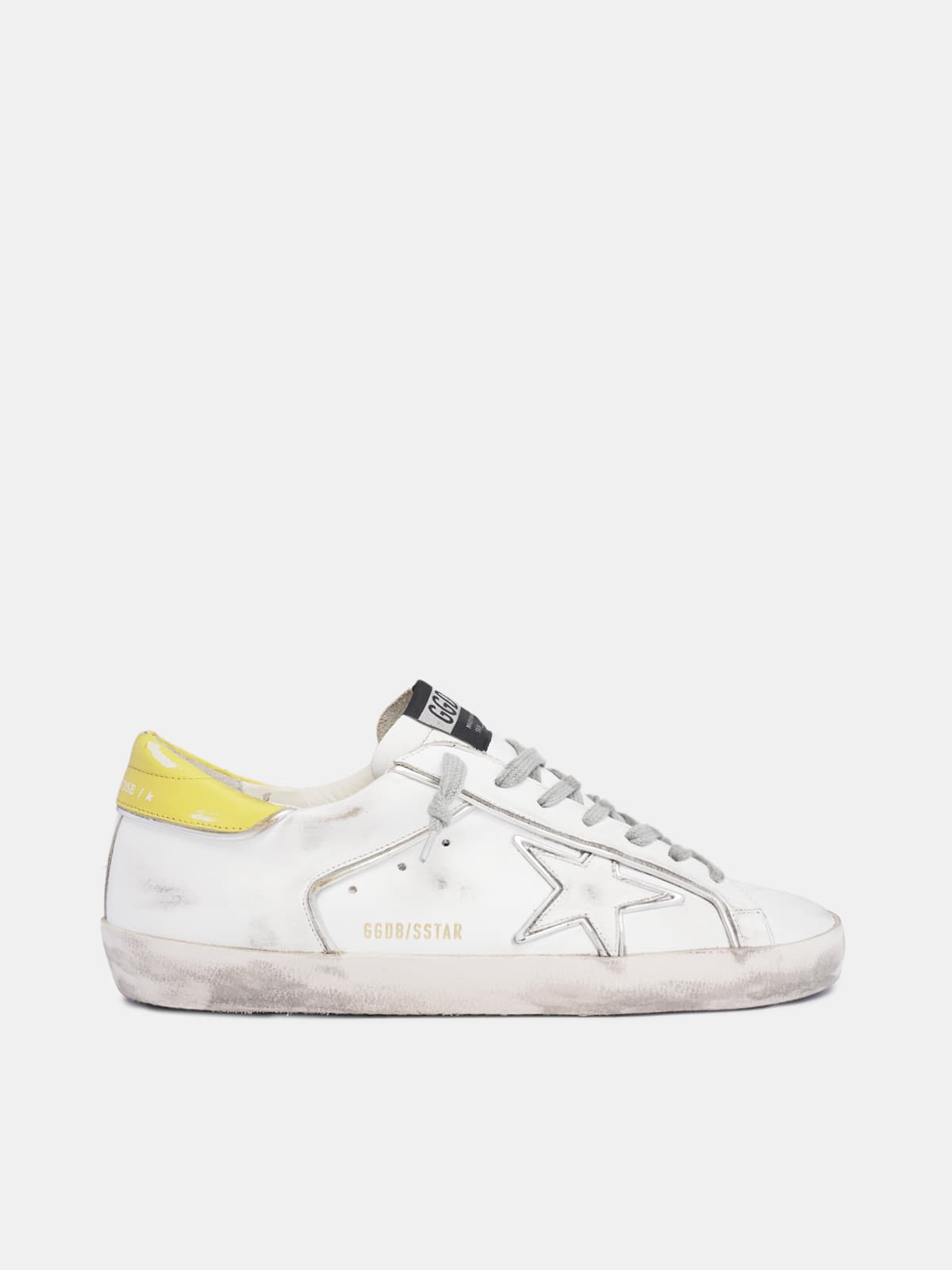 Super-Star sneakers with silver piping